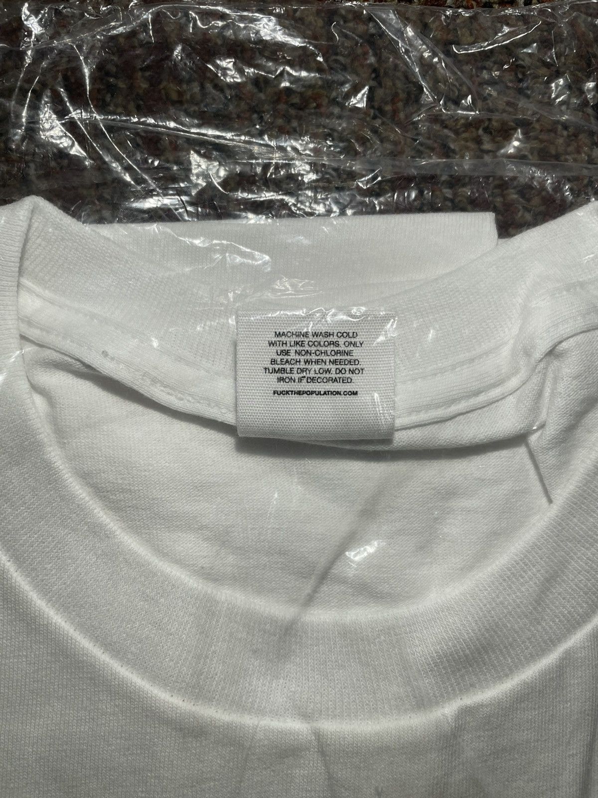 Fuck The Population FTP Trademark Tee (X-Large) Size US XL / EU 56 / 4 - 3 Thumbnail