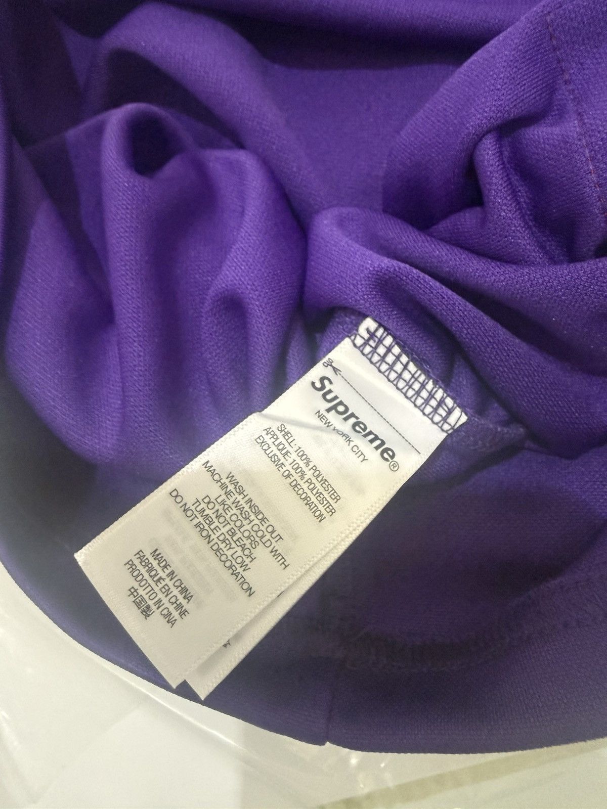 Misfits × Supreme Supreme The Misfits Hockey Jersey Purple Size M Medium Size US M / EU 48-50 / 2 - 9 Thumbnail