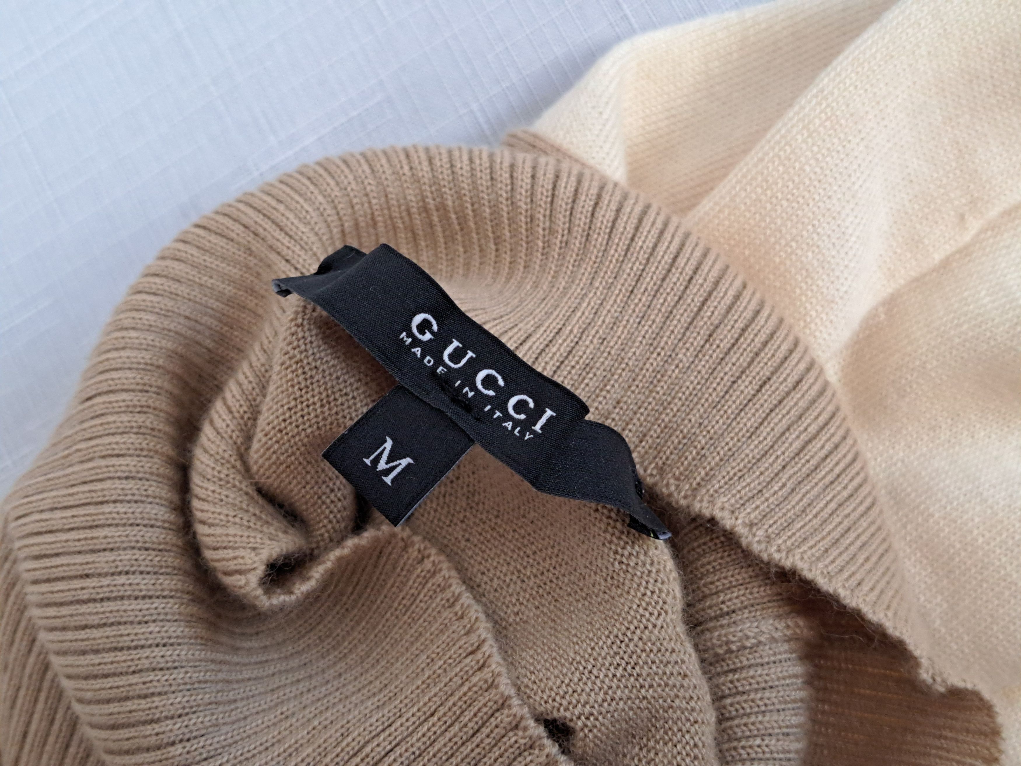 Gucci GUCCI lightweight cashmere turtleneck jumper. Size S / US 4 / IT 40 - 9 Thumbnail