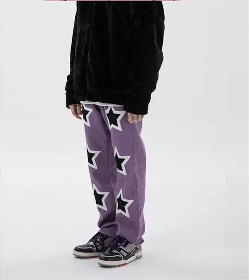 Jean STARS Purple Denim Jeans Size US 30 / EU 46 - 5 Thumbnail