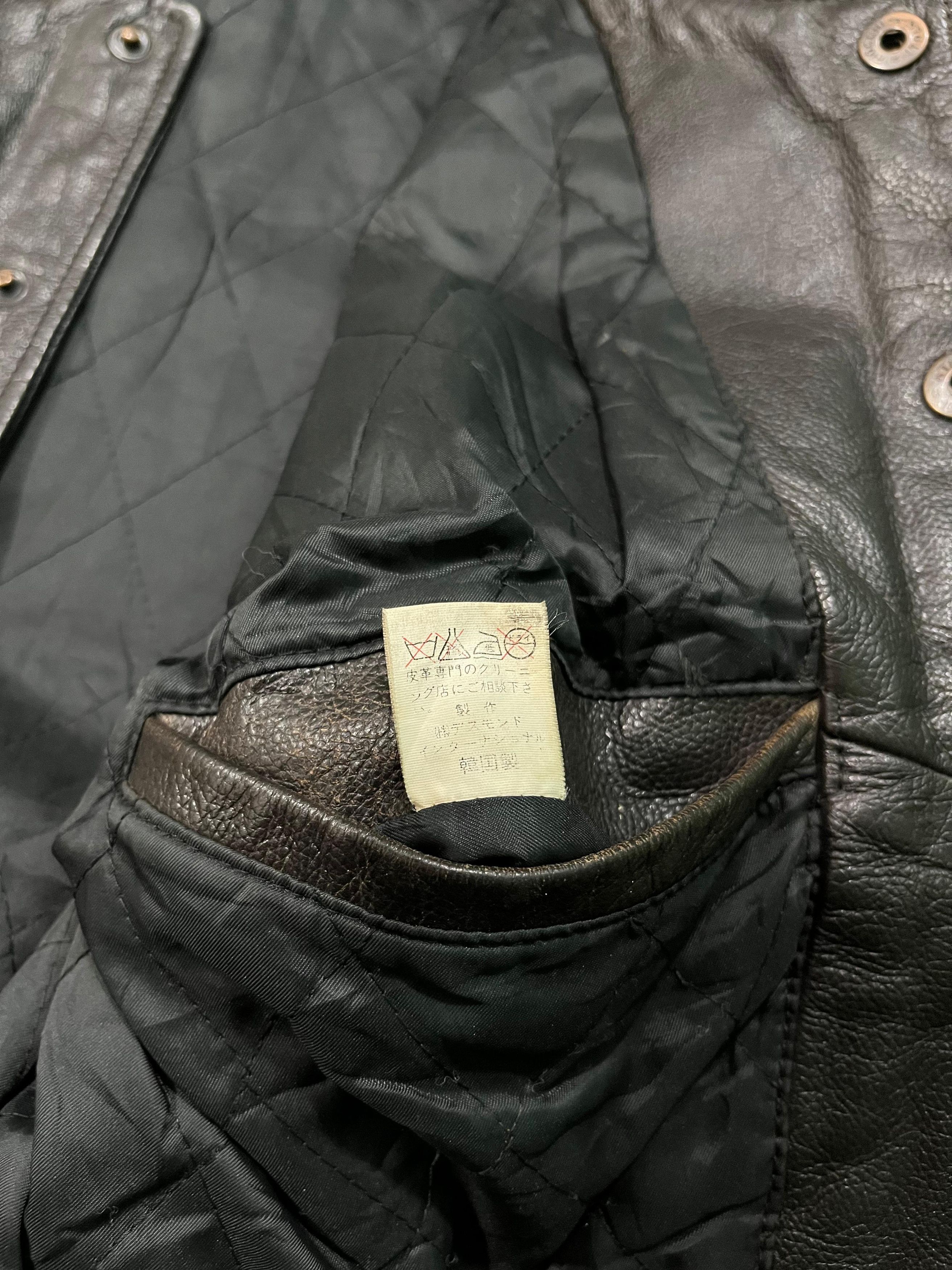 Leather Vintage University Shop Coaching Staff Champion Jacket Size US M / EU 48-50 / 2 - 9 Thumbnail