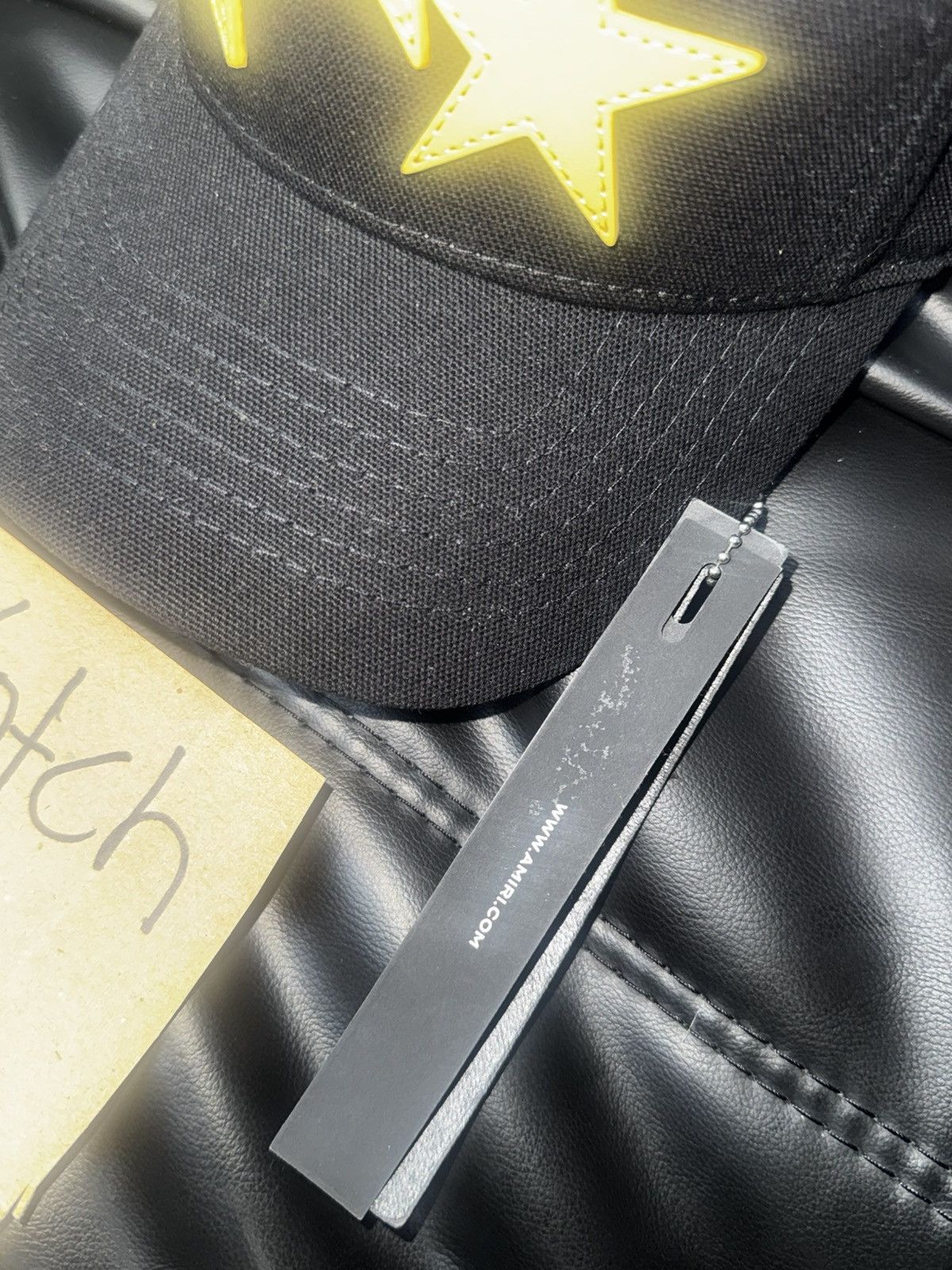 Amiri Amiri Three Star Trucker Hat Size ONE SIZE - 4 Thumbnail