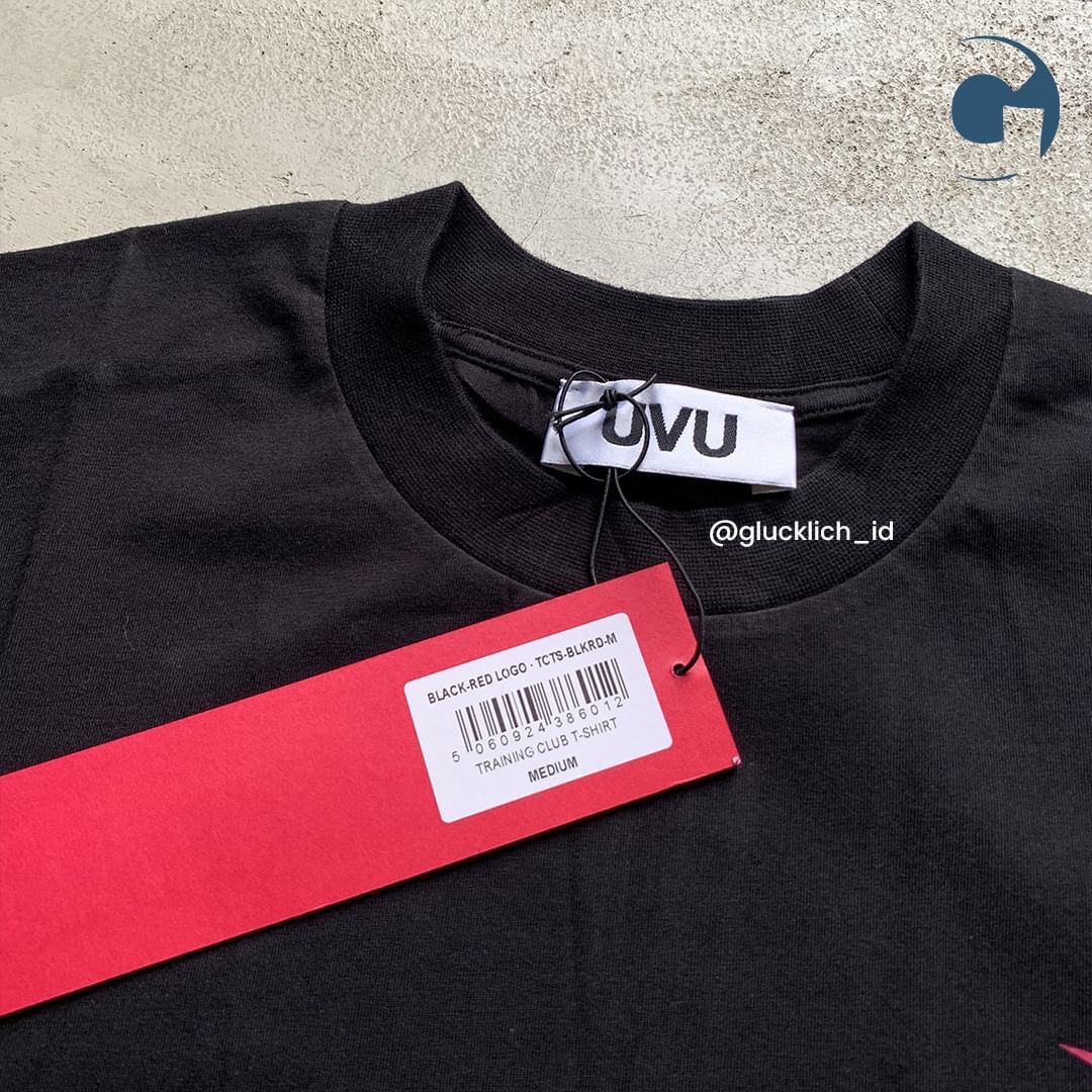 UVU UVU, Training Club Tee in Black/Pink Size US M / EU 48-50 / 2 - 6 Thumbnail