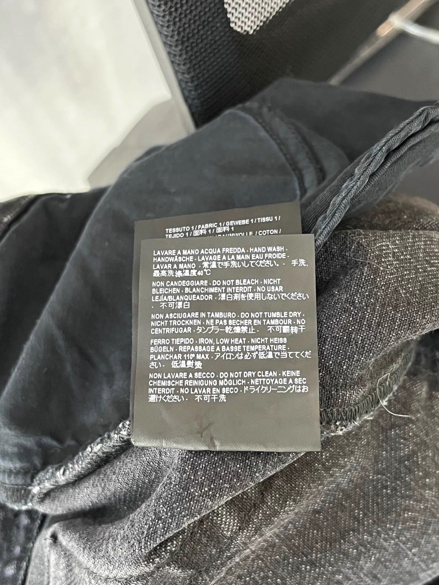 Balenciaga BALENCIAGA Black Red Stripe Straight Fit Jeans 28 Size US 28 / EU 44 - 7 Thumbnail