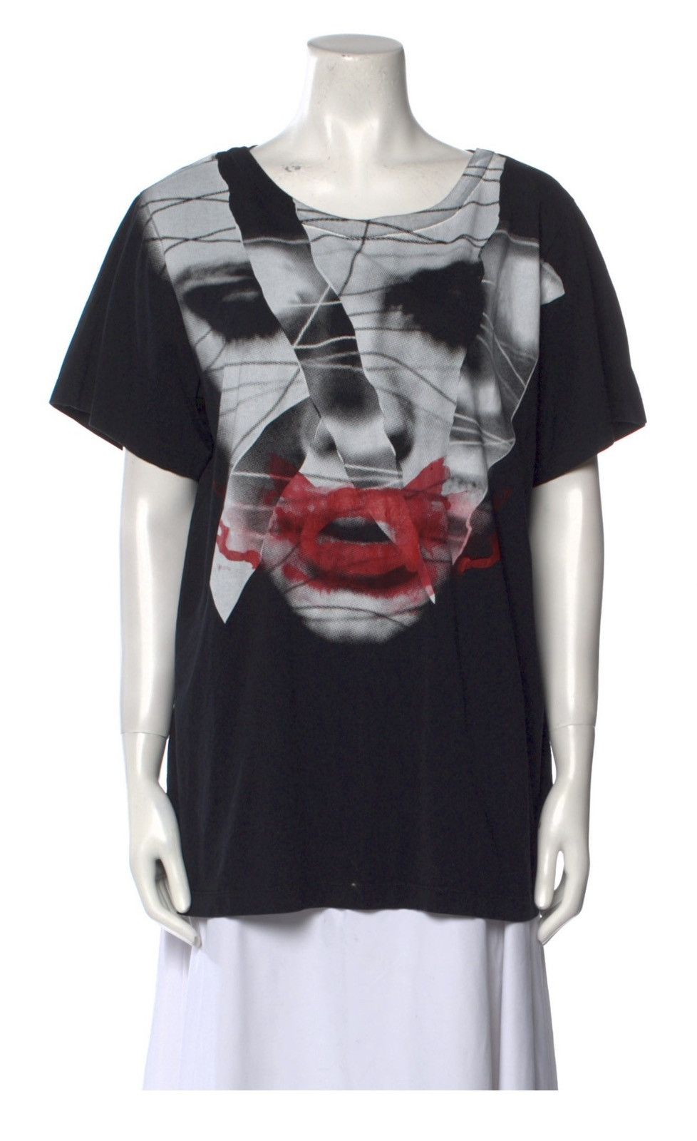 Maison Margiela Graphic Print Scoop Neck T-shirt Size M / US 6-8 / IT 42-44 - 1 Thumbnail