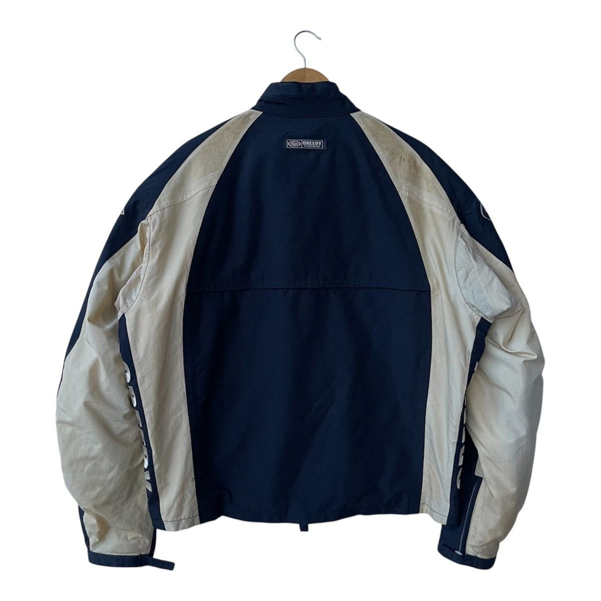 Kadoya Vintage GREEDY Japanese Motorsports Jacket Biker Racing Gear Size US XL / EU 56 / 4 - 2 Thumbnail