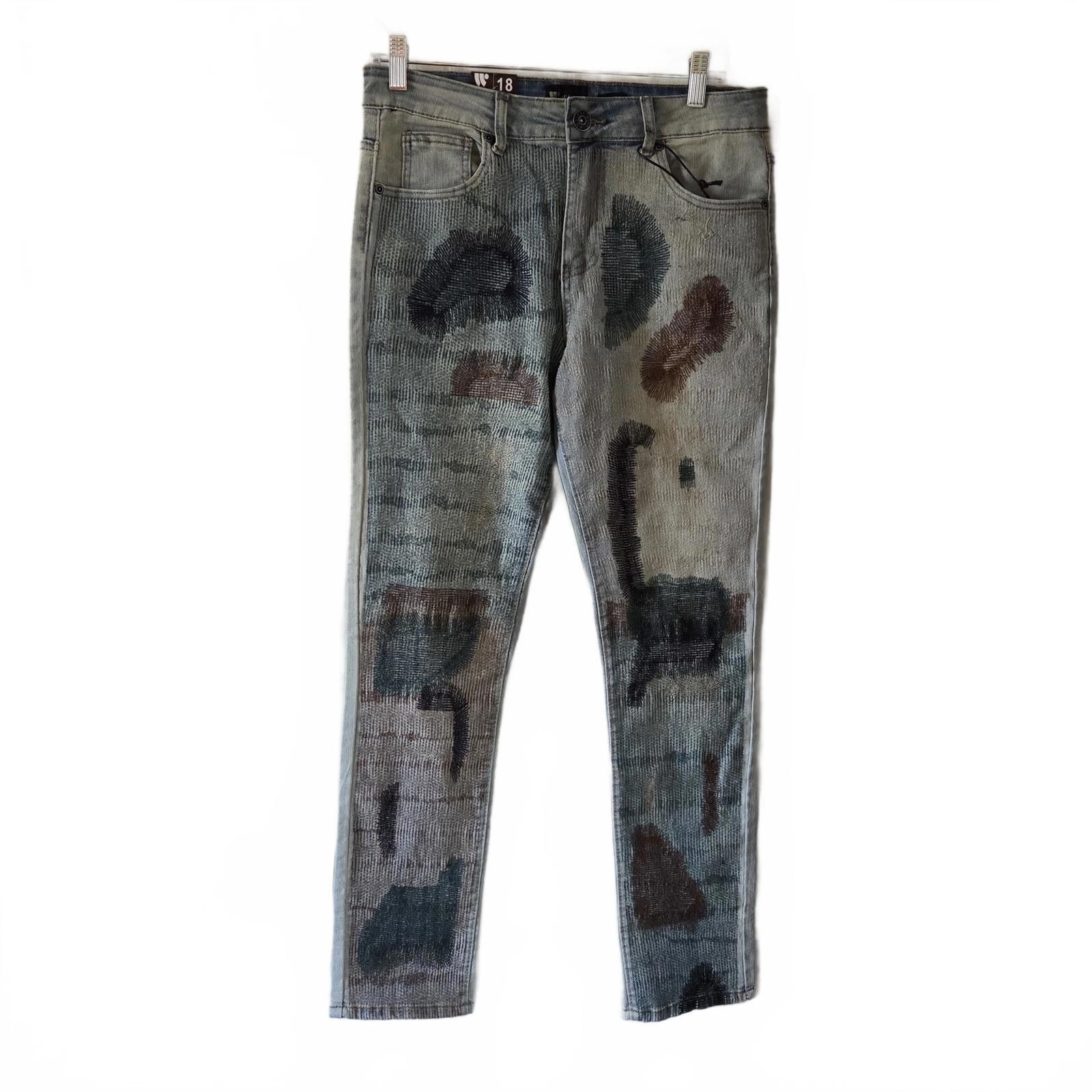 Waimea Artisan Distressed Denim Jeans - Size 18 Size US 30 / EU 46 - 2 Thumbnail
