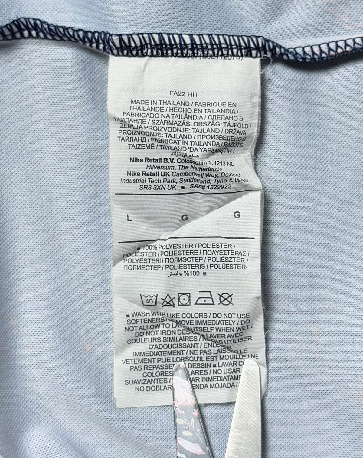 Nike England 2022 2023 Pre-Match Shirt Soccer Jersey Nike Size US L / EU 52-54 / 3 - 12 Thumbnail