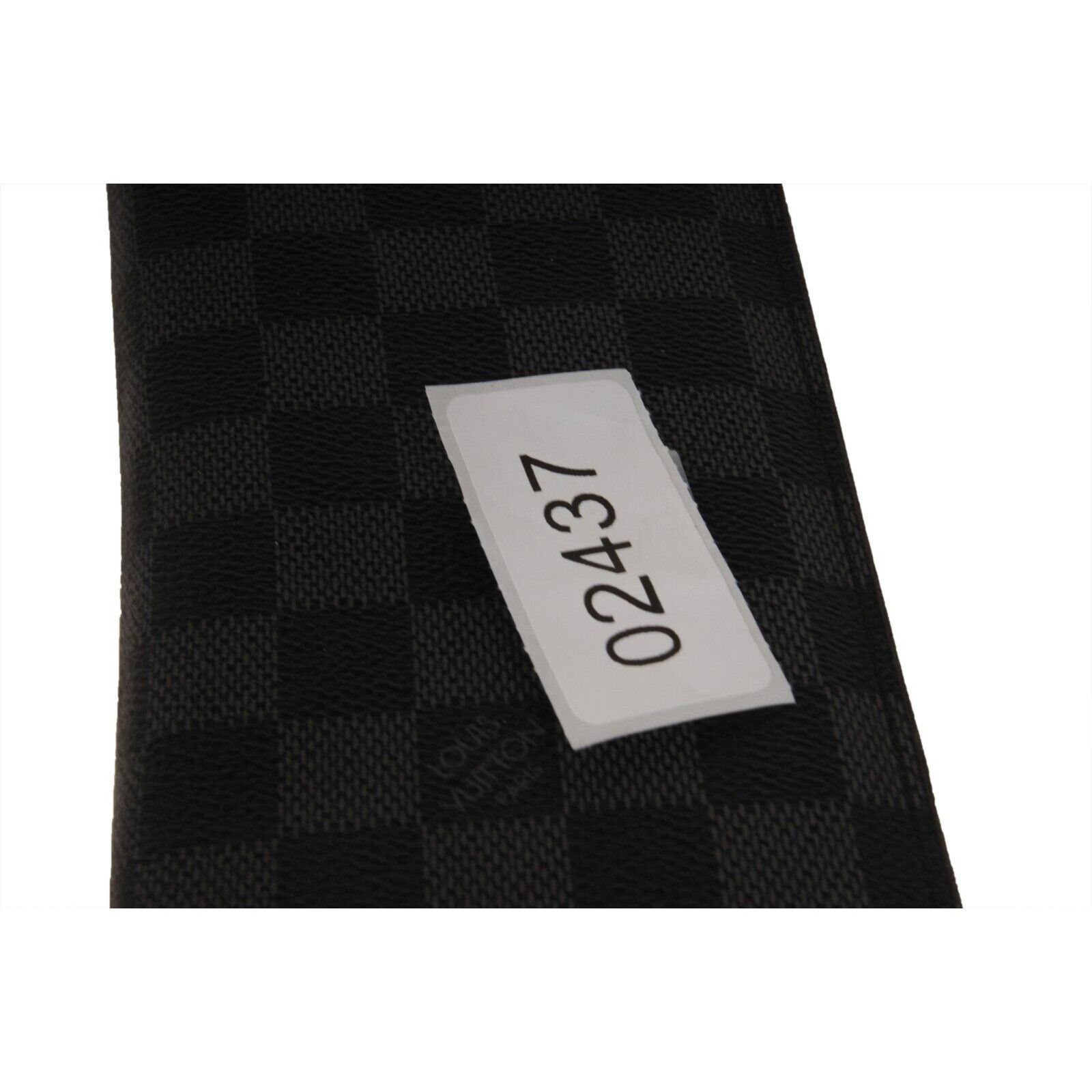 Louis Vuitton Brazza Long Wallet Black Damier Graphite 16 Canvas - 02347 Size ONE SIZE - 16 Thumbnail