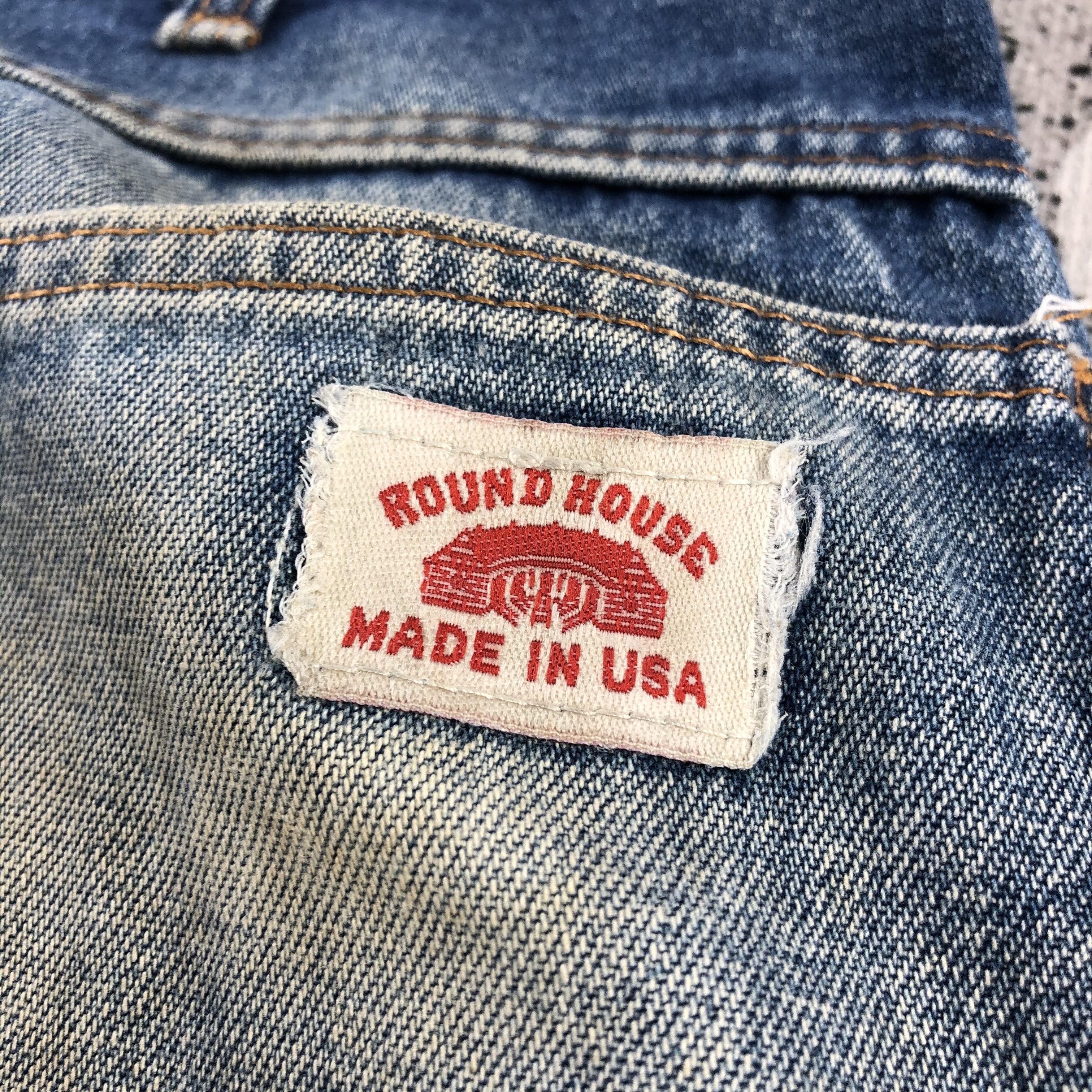 Vintage Vintage Round House Carpenter Jeans Distressed Denim KJ748 Size US 36 / EU 52 - 5 Thumbnail
