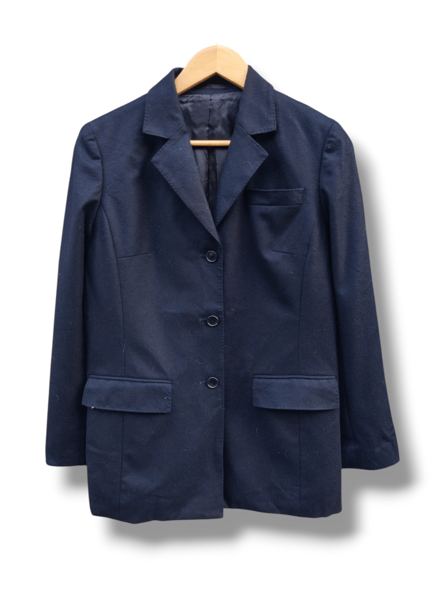 Burberry Vintage Luxury Burberry London Wool Cashmere Jacket Size US S / EU 44-46 / 1 - 1 Thumbnail
