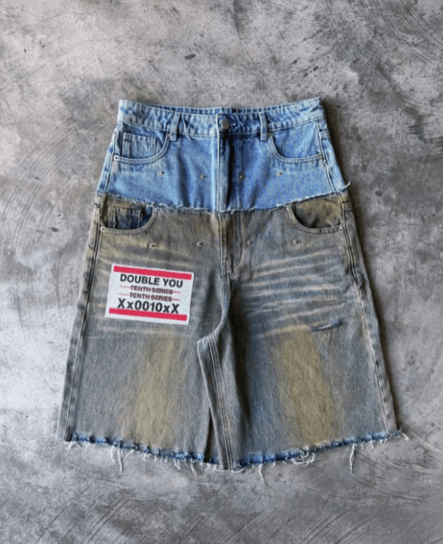 Japanese Brand American oversized denim shorts Size US 32 / EU 48 - 3 Thumbnail