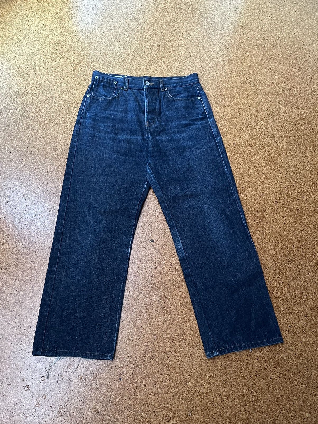 Dries Van Noten DRIES VAN NOTEN STRAIGHT LEG JEANS Size 29" - 1 Thumbnail