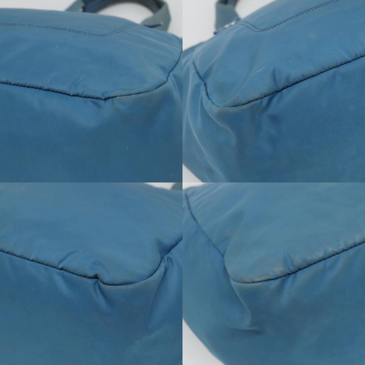 Prada PRADA Hand Bag Nylon Blue Size ONE SIZE - 10 Thumbnail