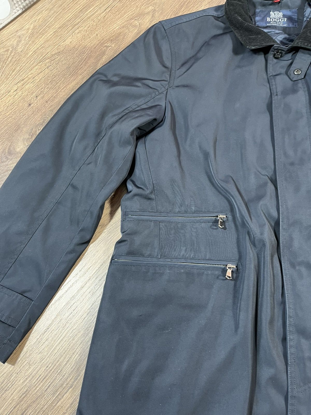 Boggi Boggi Milano Travel Wear Coat Jacket Size 54 Size US L / EU 52-54 / 3 - 6 Thumbnail