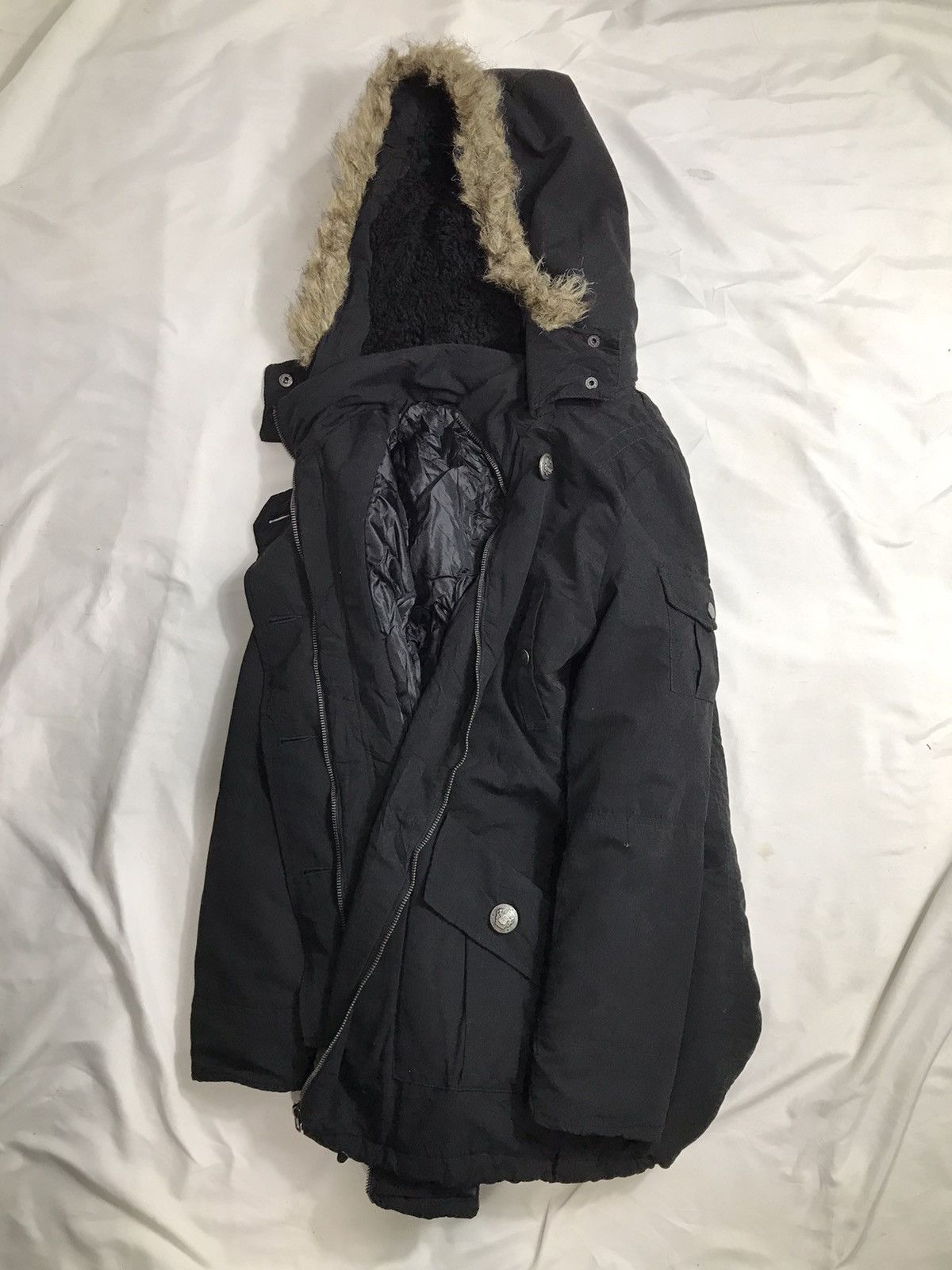 GOA Cecil McBee bondage Fur Jacket gothic ifsix lgb style Size M / US 6-8 / IT 42-44 - 4 Thumbnail