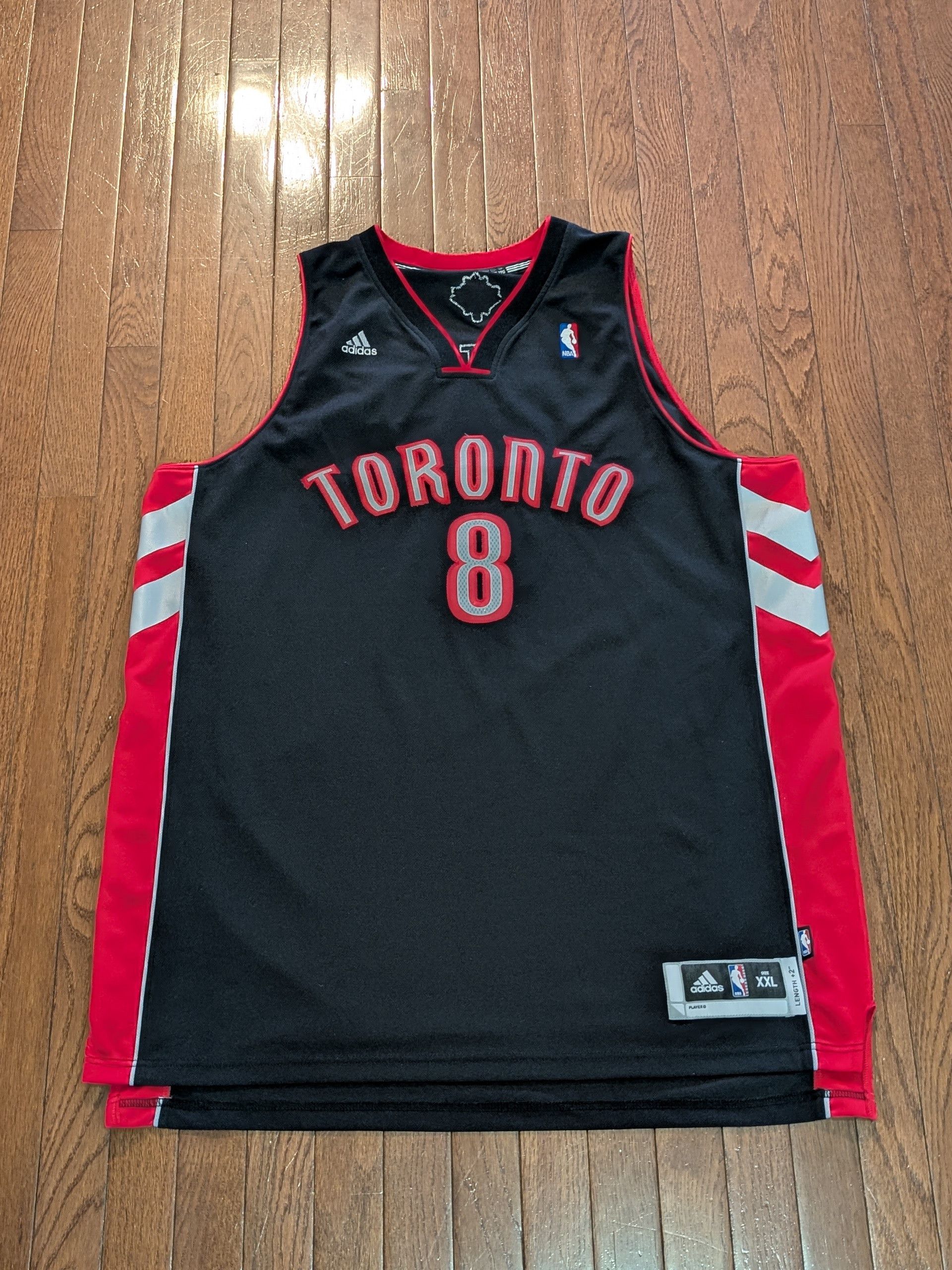 Adidas Jose Calderon Toronto Raptors Stitched Jersey - Size XXL Size US XXL / EU 58 / 5 - 1 Thumbnail