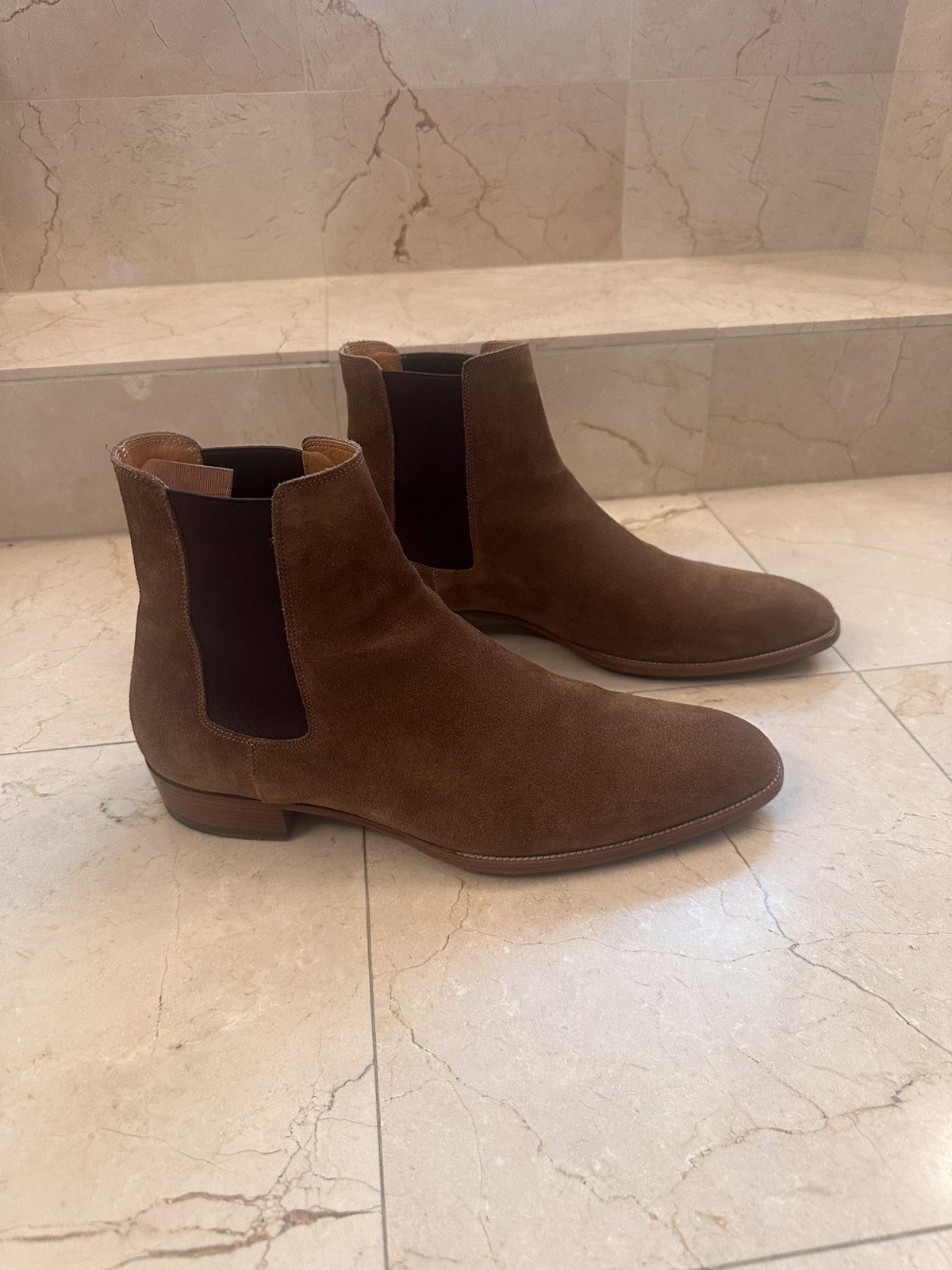 Saint Laurent Paris Saint Laurent Wyatt Hedi 30 Chelsea Boots size 44.5 11.5US Size US 11.5 / EU 44-45 - 13 Thumbnail