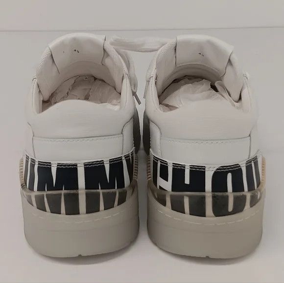 Jimmy Choo Jimmy Choo Men's White Florent Low-Top Sneakers - EU43/US10 Size US 10 / EU 43 - 11 Thumbnail