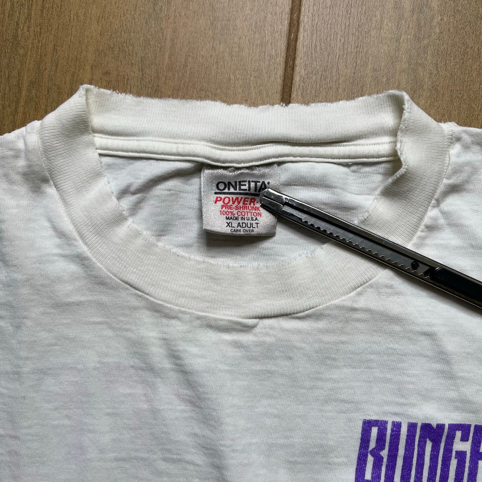 Vintage Vintage Bungee Fever T Shirt XL Oneita Power Made USA 90s Size US XL / EU 56 / 4 - 3 Thumbnail