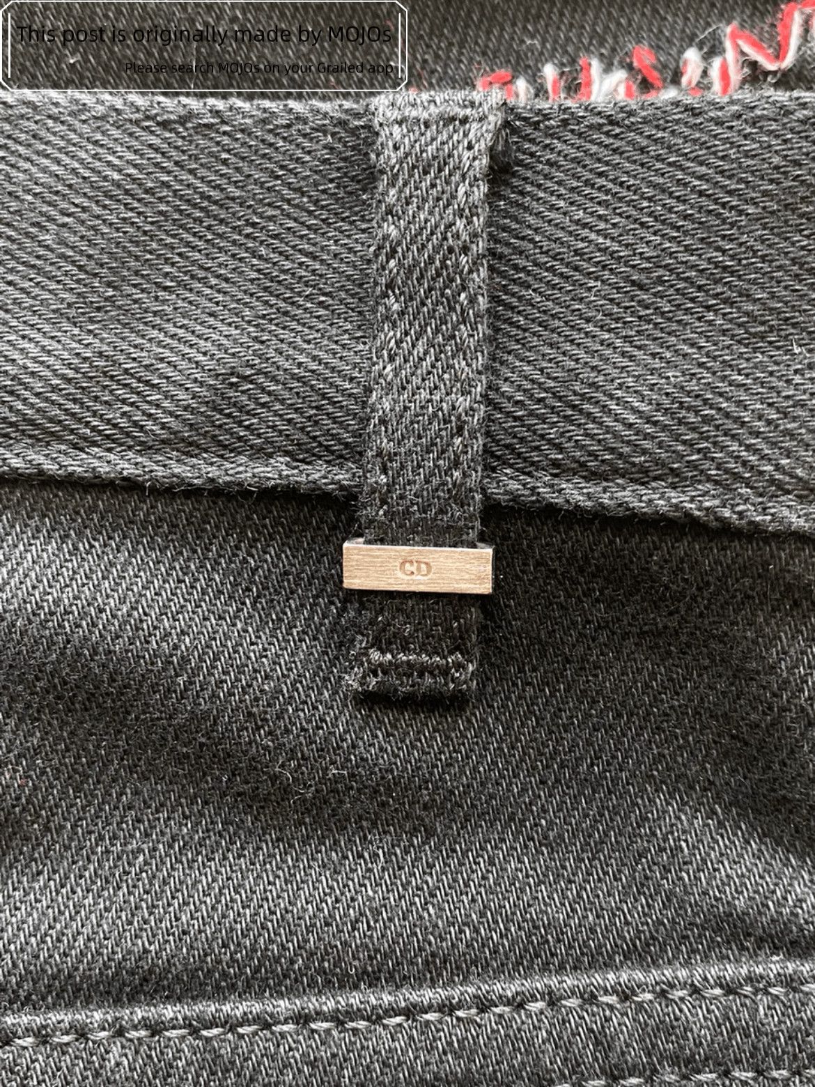 Dior Dior Homme 16AW Kris Van Assche Distressed Stitches Denim Size US 30 / EU 46 - 7 Thumbnail