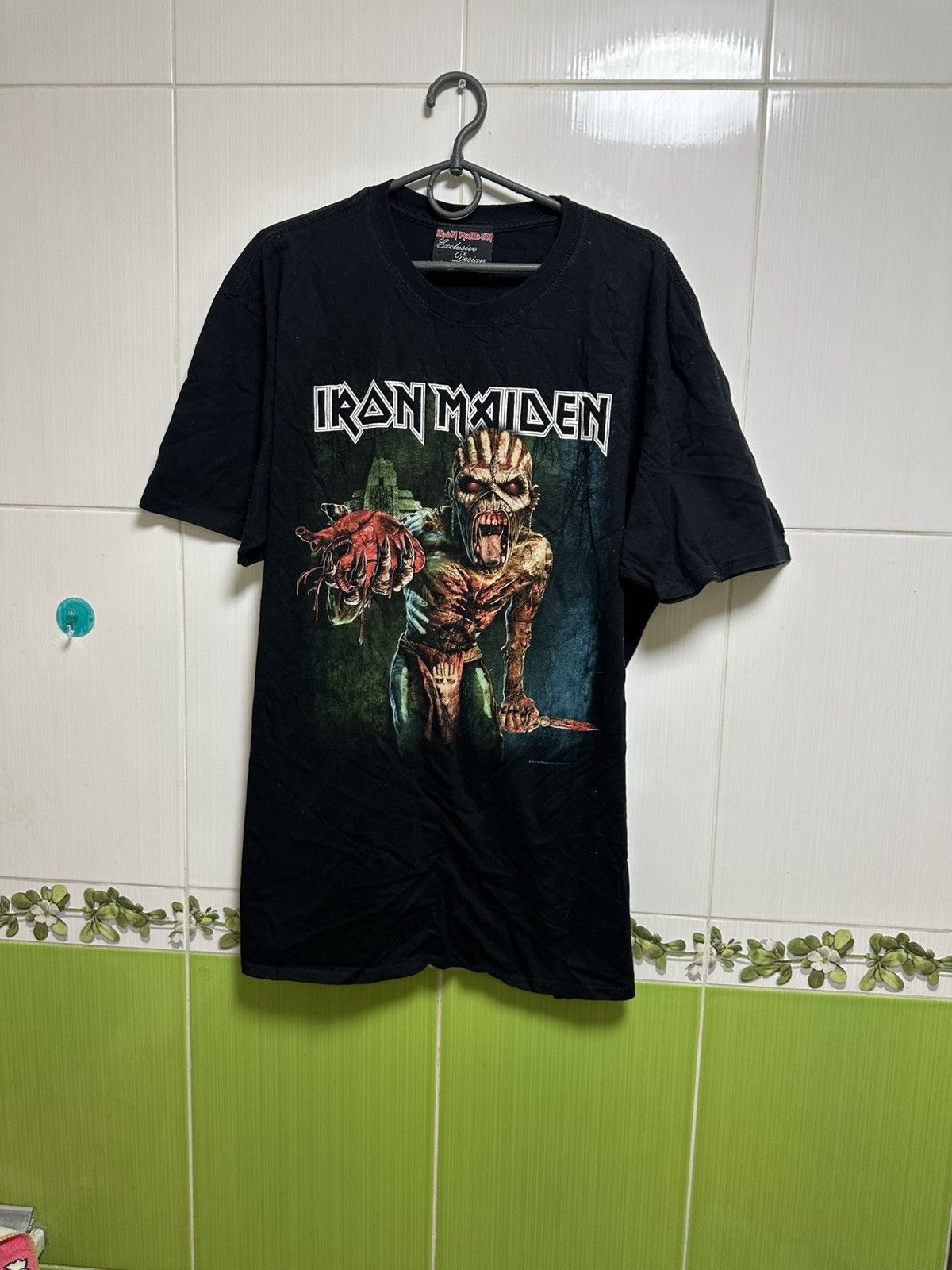 Iron Maiden × Vintage Iron Maiden Shirt Book Of Souls Tour Concert 2016 Licensed Size US XXL / EU 58 / 5 - 1 Thumbnail
