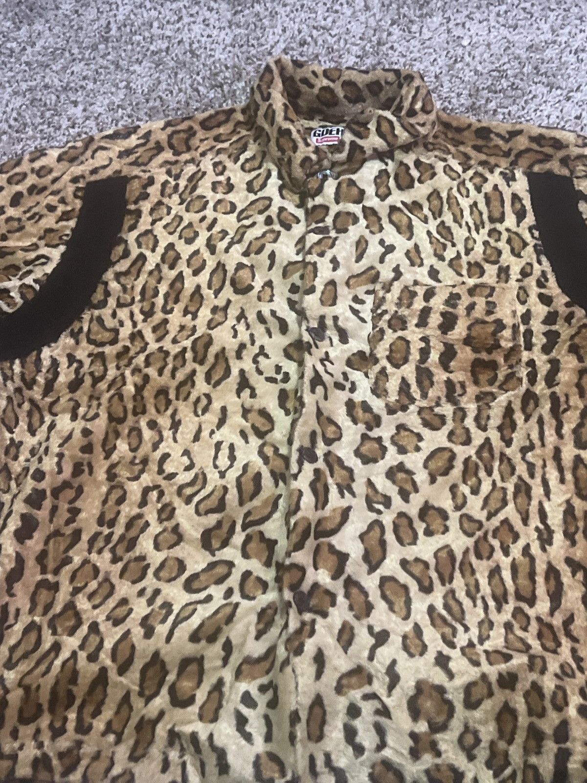 GOODENOUGH × Supreme supreme goodenough crushed rayon shirt leopard print Size US M / EU 48-50 / 2 - 1 Thumbnail