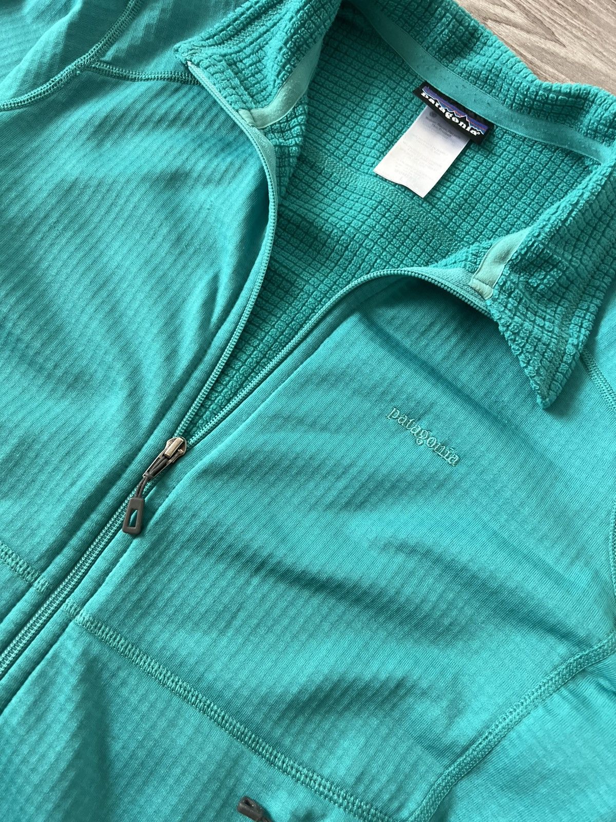 Patagonia Patagonia Polartec Gorpcore Knit Logo USA Fleece Zip Sweater Size L / US 10 / IT 46 - 10 Thumbnail