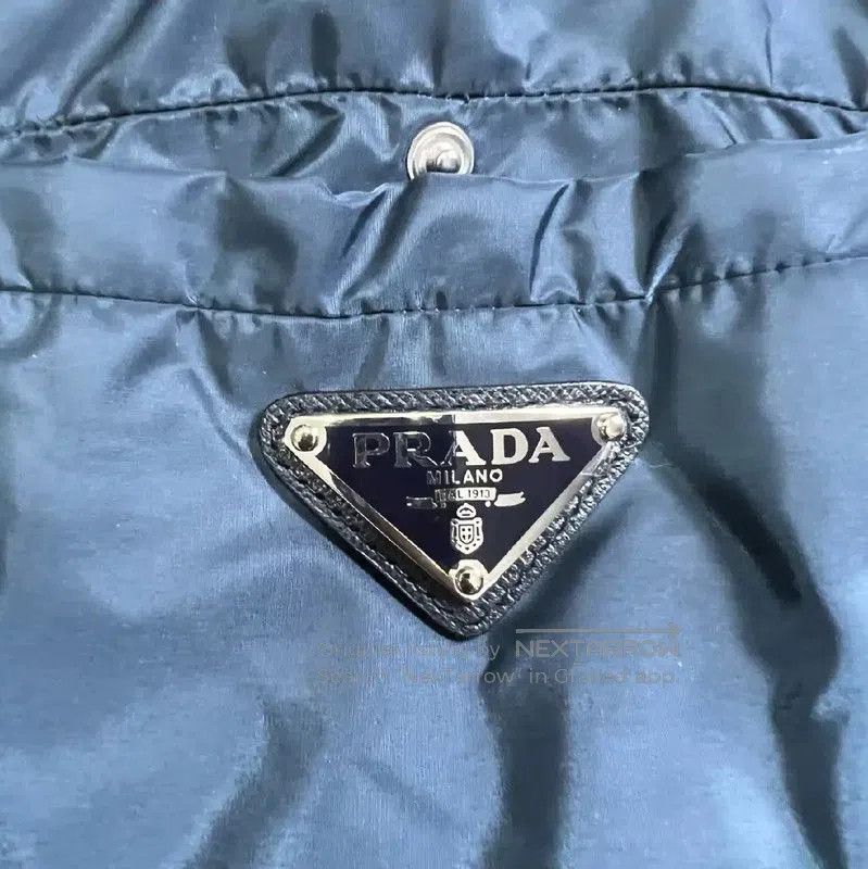 Prada Prada Men's Blue Hooded Jacket. Size US XL / EU 56 / 4 - 5 Thumbnail