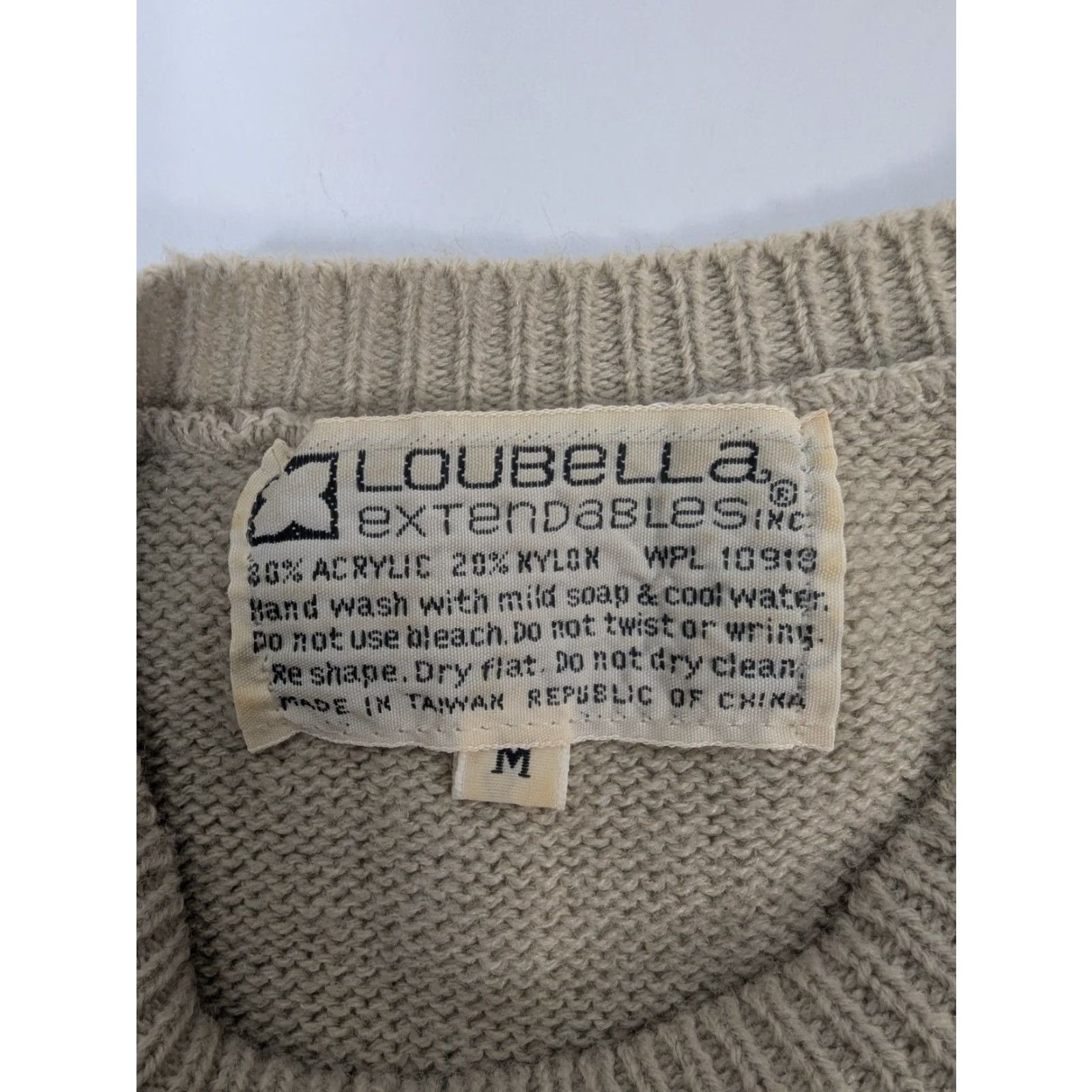 Vintage VINTAGE Loubella Extendables Knit Sweater Womens Medium Pullover Sholder Buttons Pink Cable-Knit Square Neck All Seasons Glitter Size M / US 6-8 / IT 42-44 - 7 Thumbnail