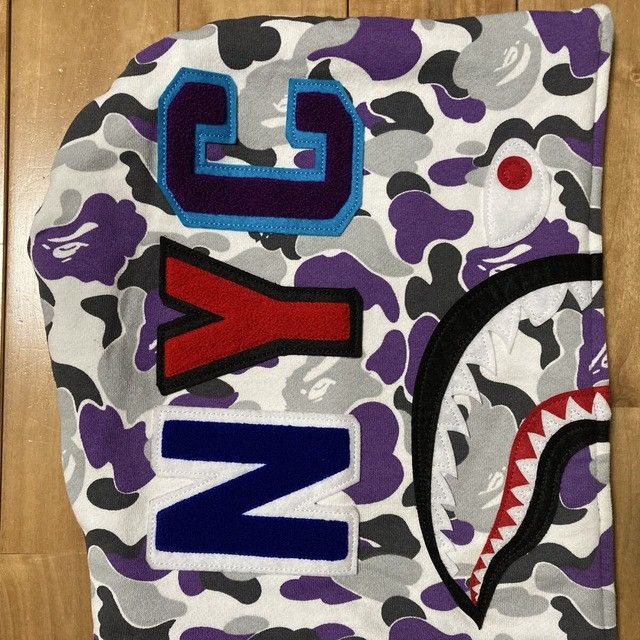 Bape 2015 BAPE CAMO NYC Shark Full Zip Hoodie a bathing ape Size US M / EU 48-50 / 2 - 5 Thumbnail