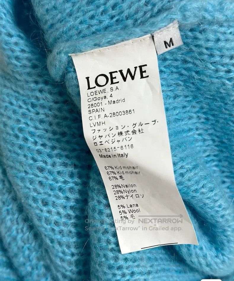 Loewe Loewe Crochet Sweater + Wool Wide Leg Pants Set Size M / US 6-8 / IT 42-44 - 3 Thumbnail