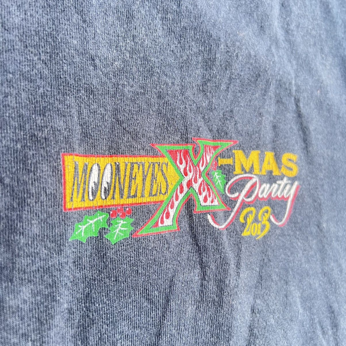Vintage Vintage Thrashed Racing Mooneyes Drag Oversized Tshirt Size US XXL / EU 58 / 5 - 5 Thumbnail