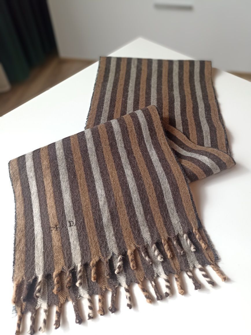 Prada Prada Vintage Cashmere Scarf Size ONE SIZE - 1 Thumbnail