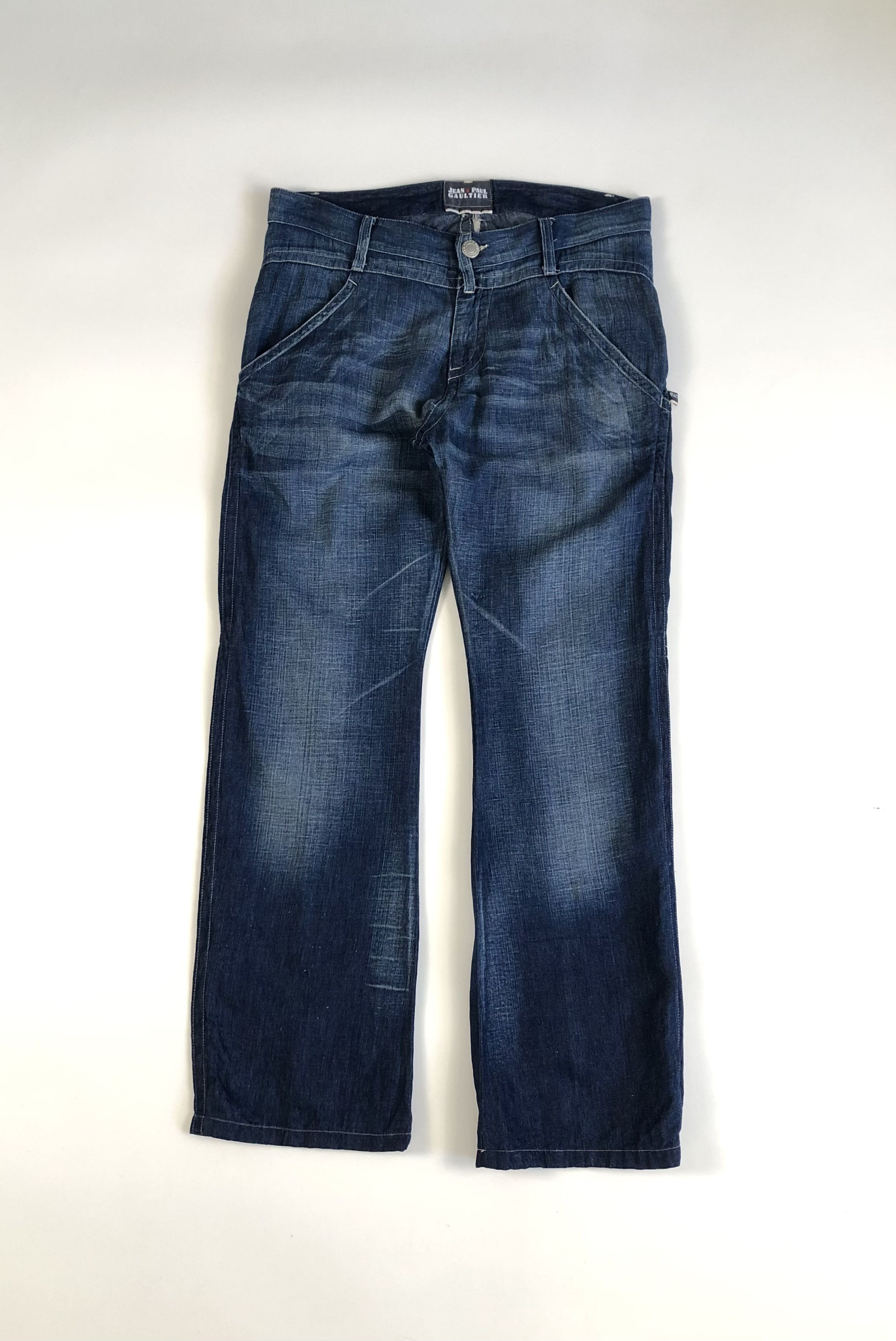 Jean Paul Gaultier Jean Paul Gaultier Cotton Linen Denim Pants Size US 34 / EU 50 - 5 Thumbnail