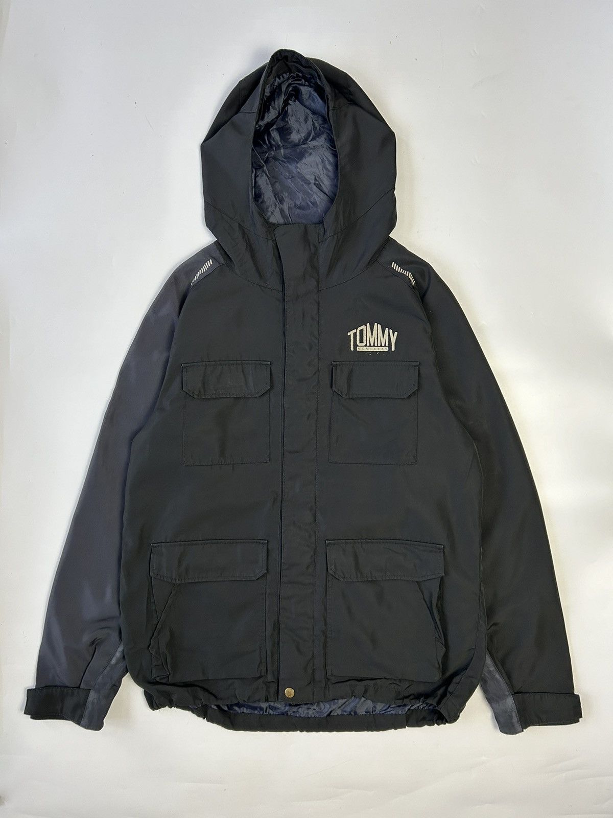 TOMMY NEW YORK CITY LIGHT JACKET WITH HOODIE