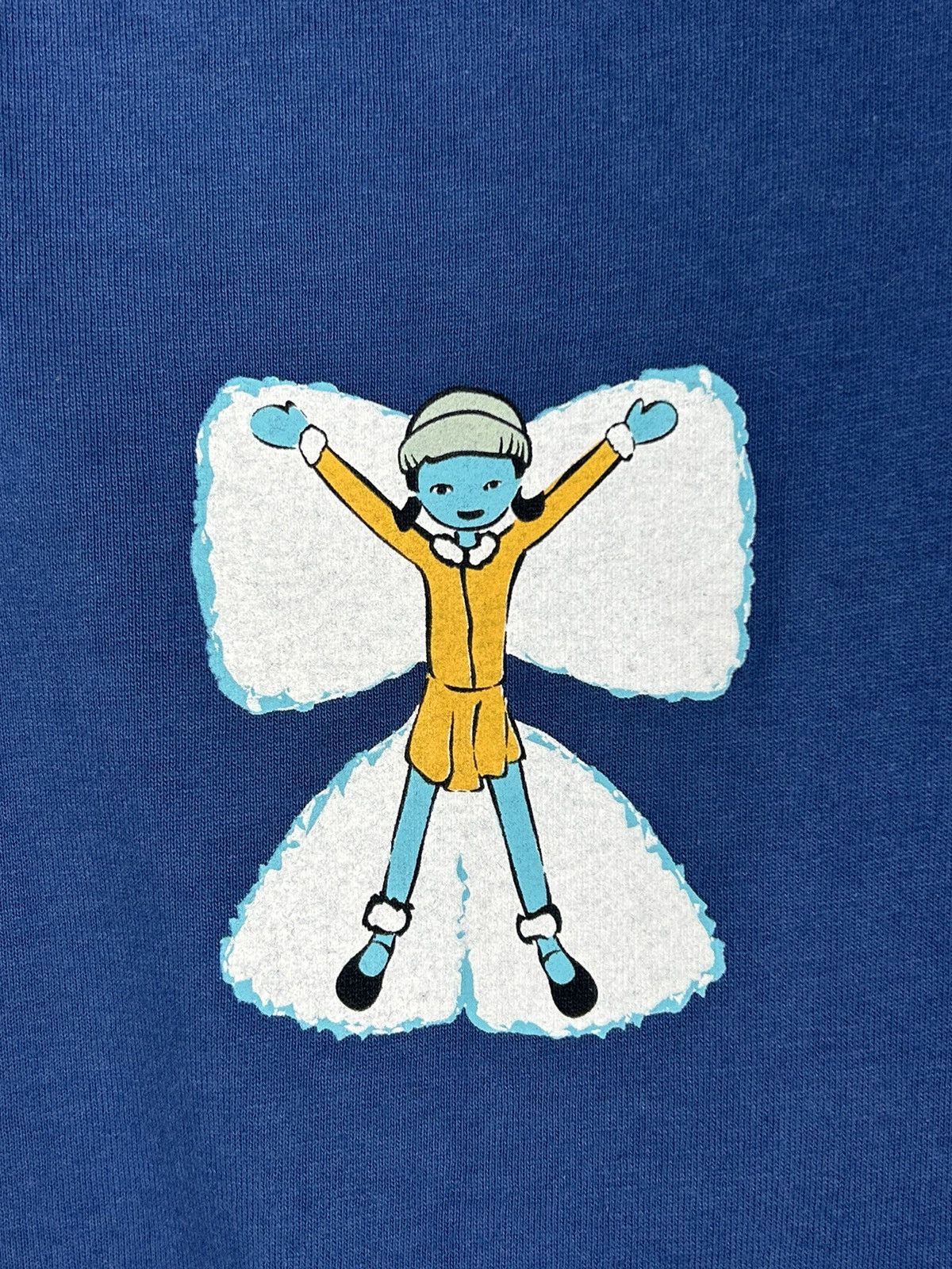 Nike 90s Vintage Nike ACG Acgirl Center Logo Rare T-Shirt Blue Size L / US 10 / IT 46 - 2 Thumbnail