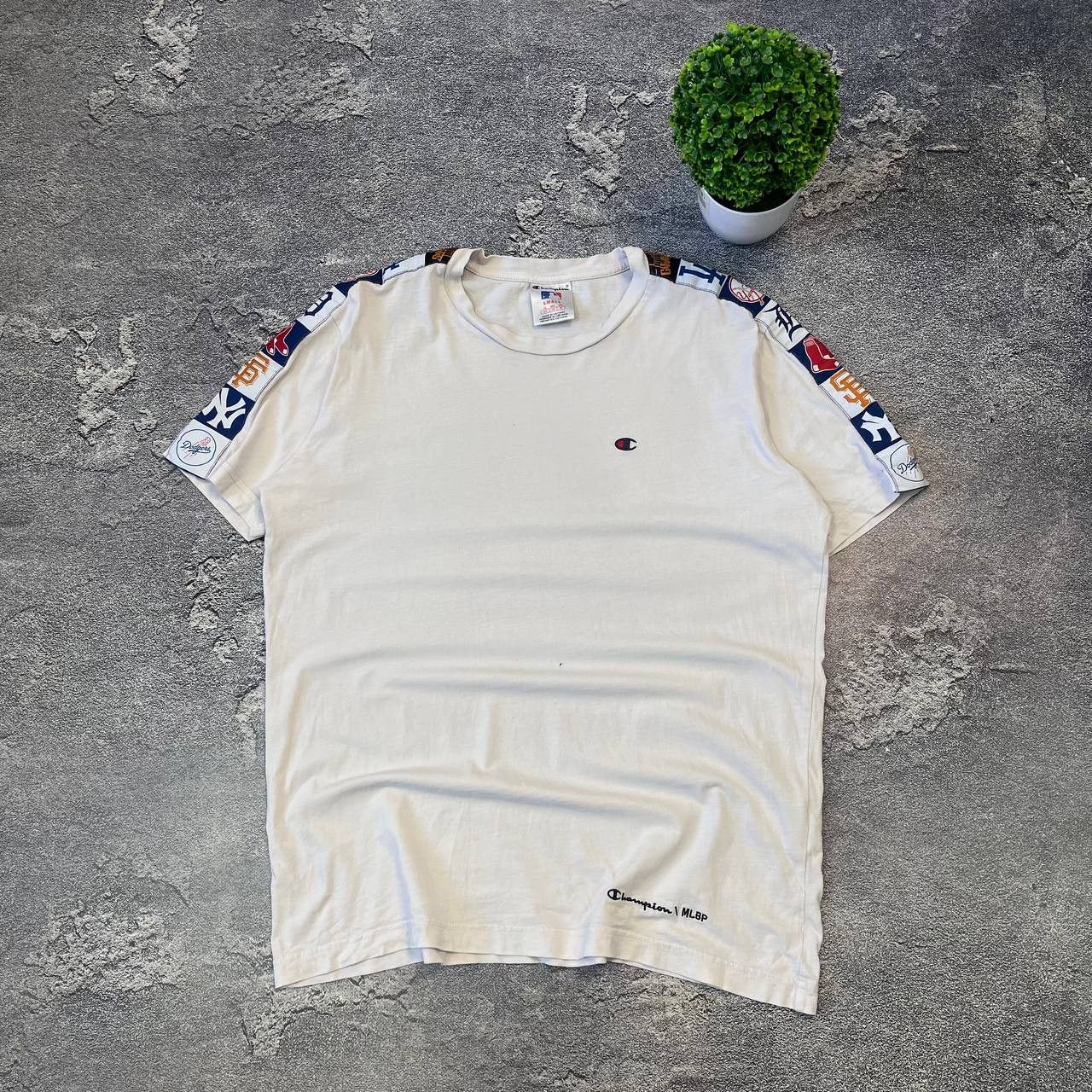 Champion Vintage New York Yankees Fan Jersey MLB Baseball T-Shirt Size US S / EU 44-46 / 1 - 3 Thumbnail