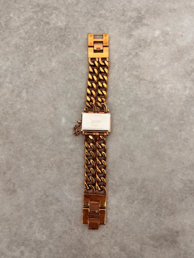 Jean Paul Gaultier Jean Paul Gaultier Gold Chain Bracelet Watch Size ONE SIZE - 6 Thumbnail