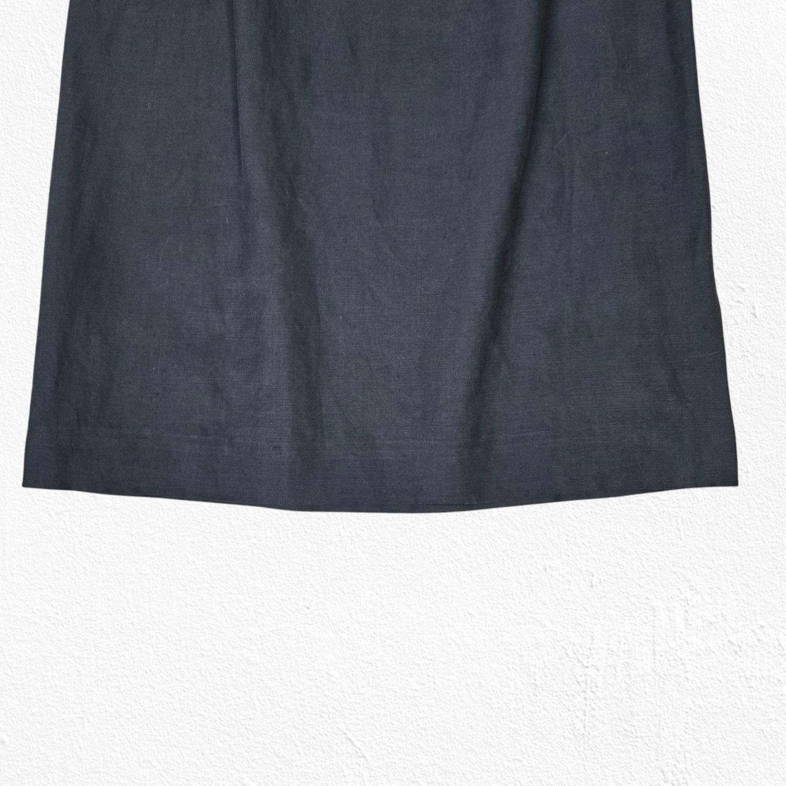 Pendleton Y2K Pendleton Gray Silk Linen Classic Midi Skirt Size 14 Size 36" / US 14 / IT 50 - 4 Thumbnail