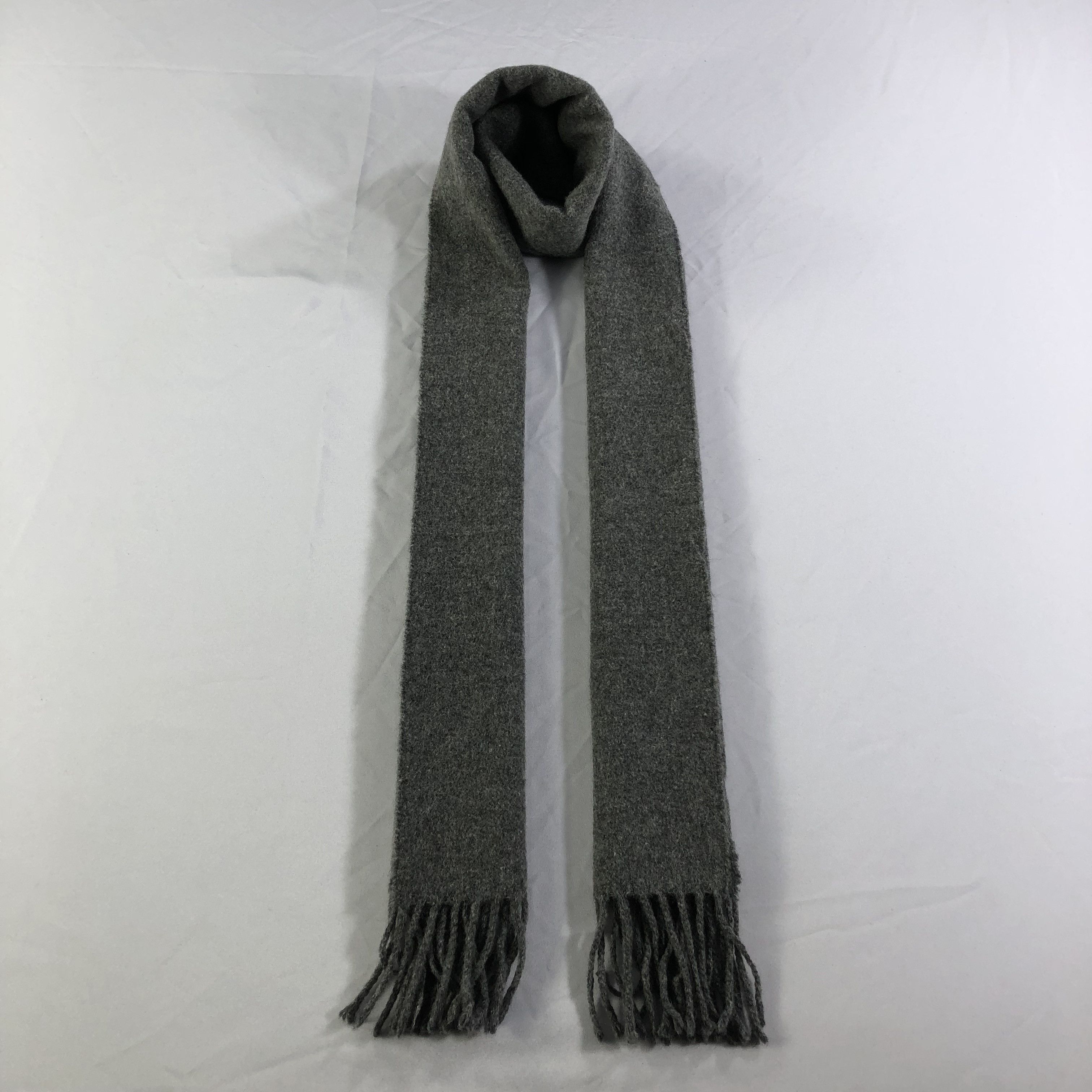 Vivienne Westwood Vivienne Westwood Plain Grey Wool Scarf Muffler V1574 Size ONE SIZE - 1 Thumbnail