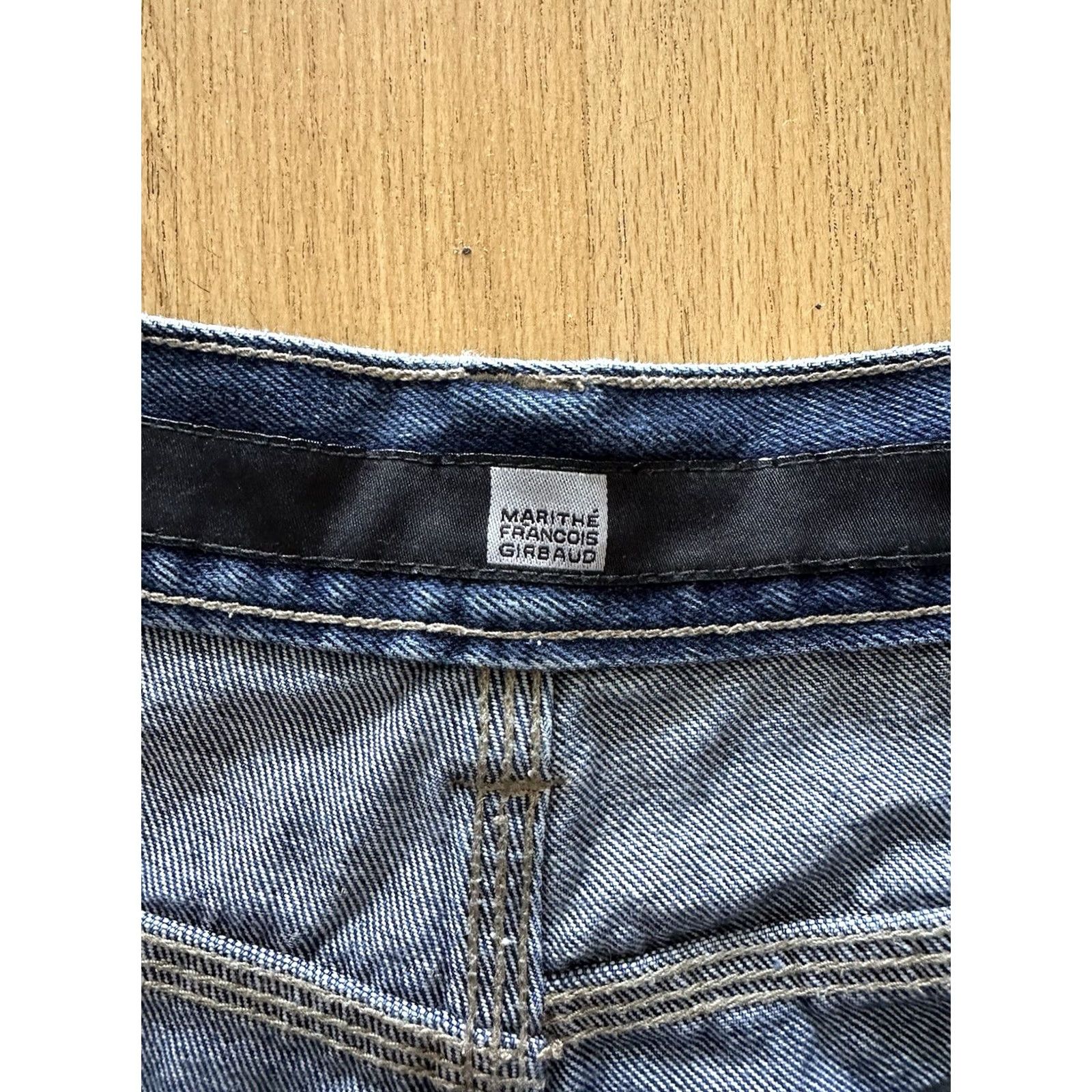 Denime Vintage Marithe Francois Girbaud Jean Shorts Mens 40 Denim Carpenter Baggy Y2K Size US 40 / EU 56 - 7 Thumbnail