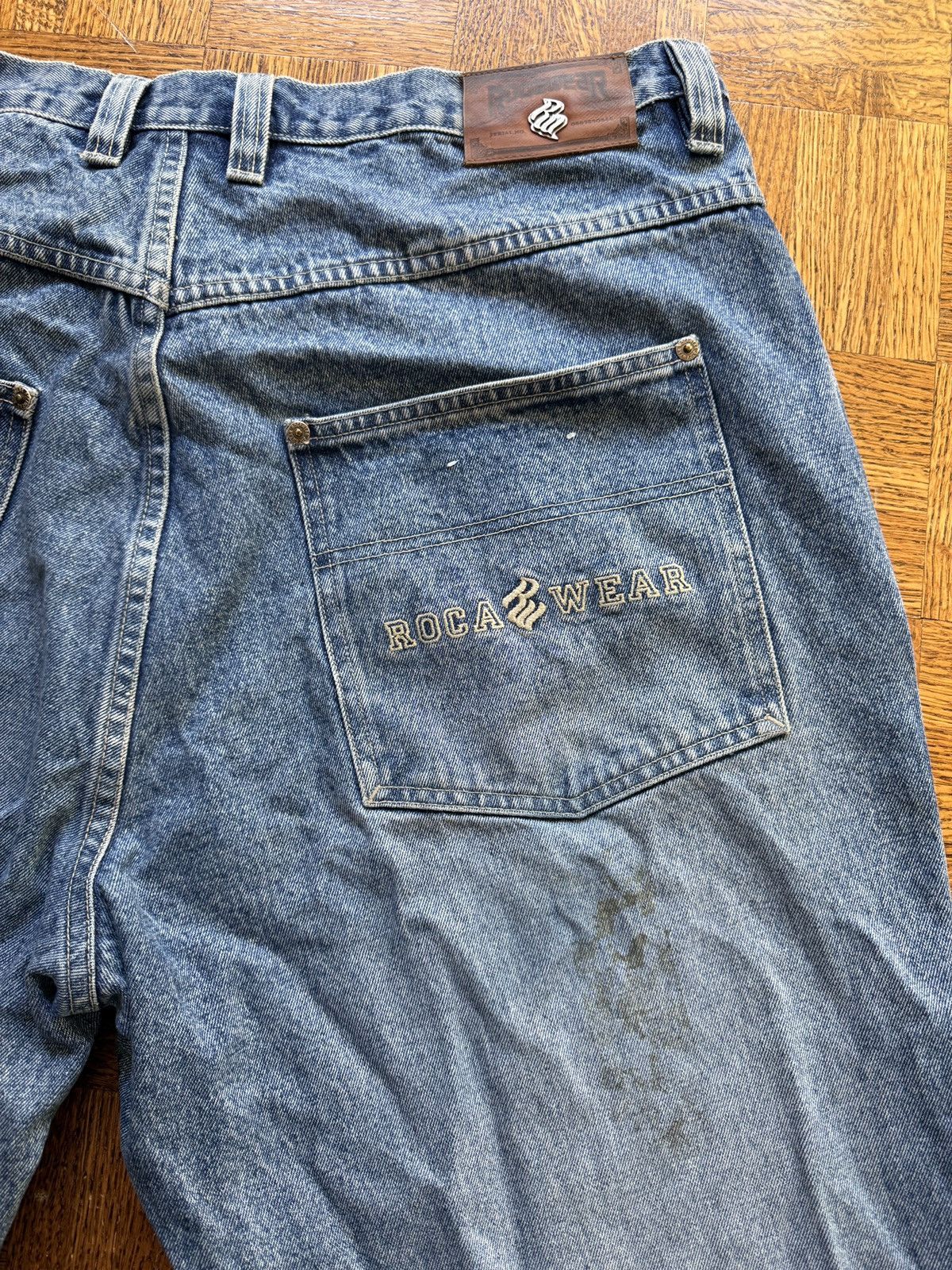 Rocawear Vintage Y2K Rocawear Embroidered Baggy Denim Jeans Size US 40 / EU 56 - 4 Thumbnail