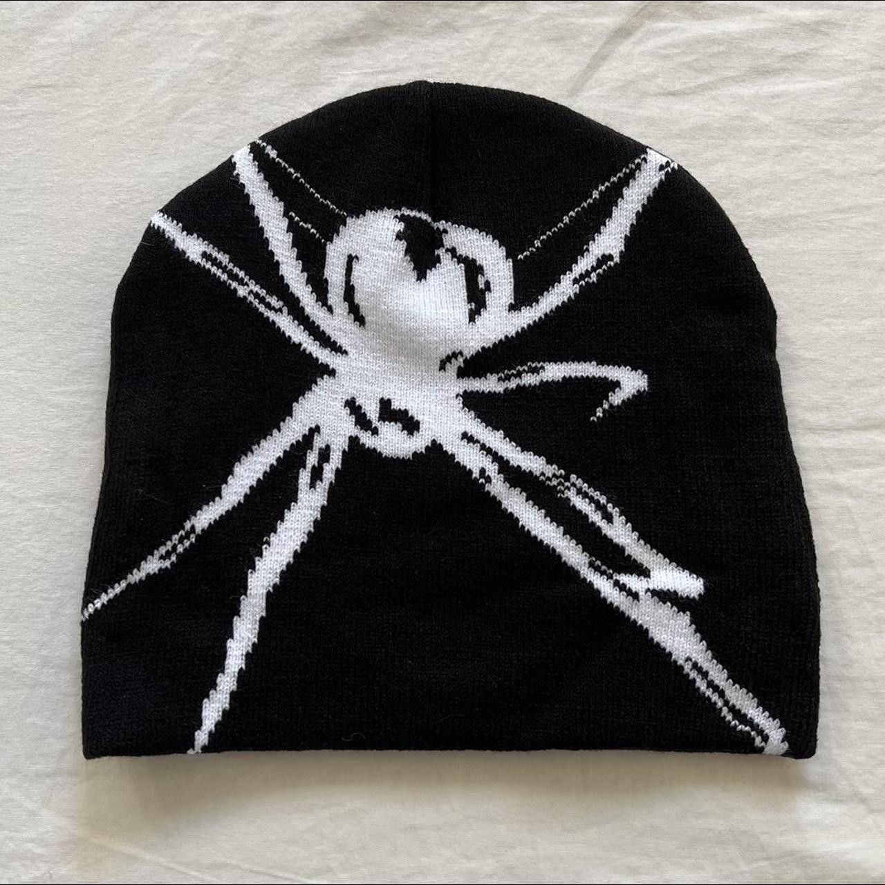 Other grunge gothic punk spider black beanie Size ONE SIZE - 3 Thumbnail