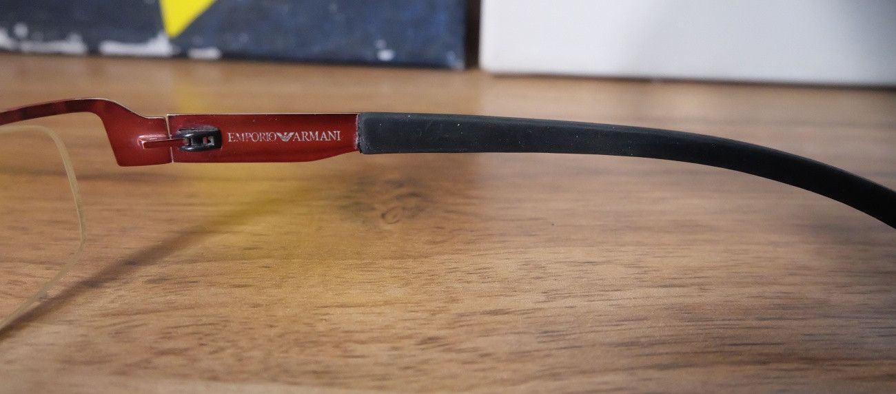 Emporio Armani Emporio Armani EA9739 Half Rim Glasses Size ONE SIZE - 4 Thumbnail