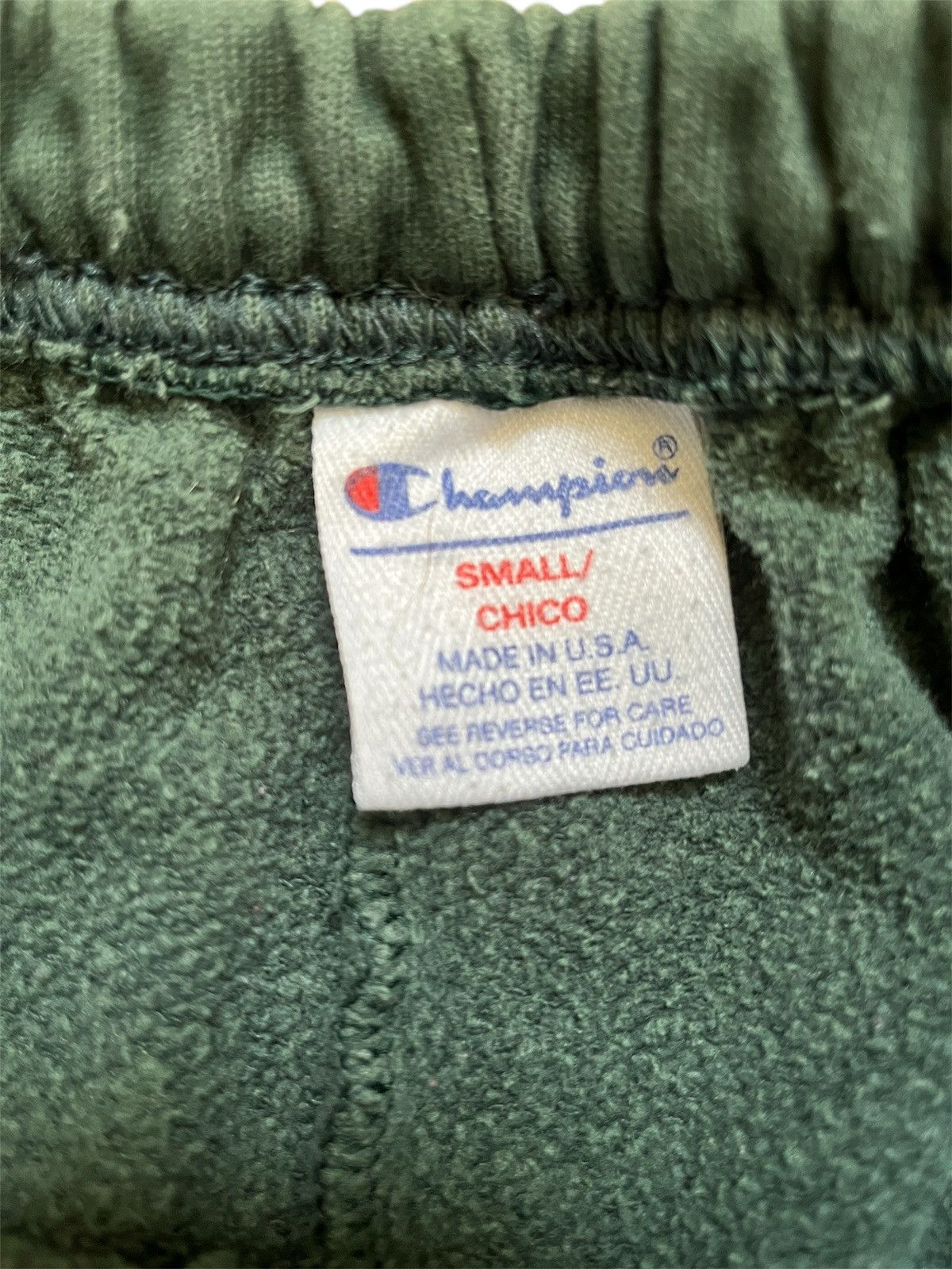 Champion Vintage 90s Champion Forrest Green Baggy Sweatpants Size 28" / US 6 / IT 42 - 5 Thumbnail