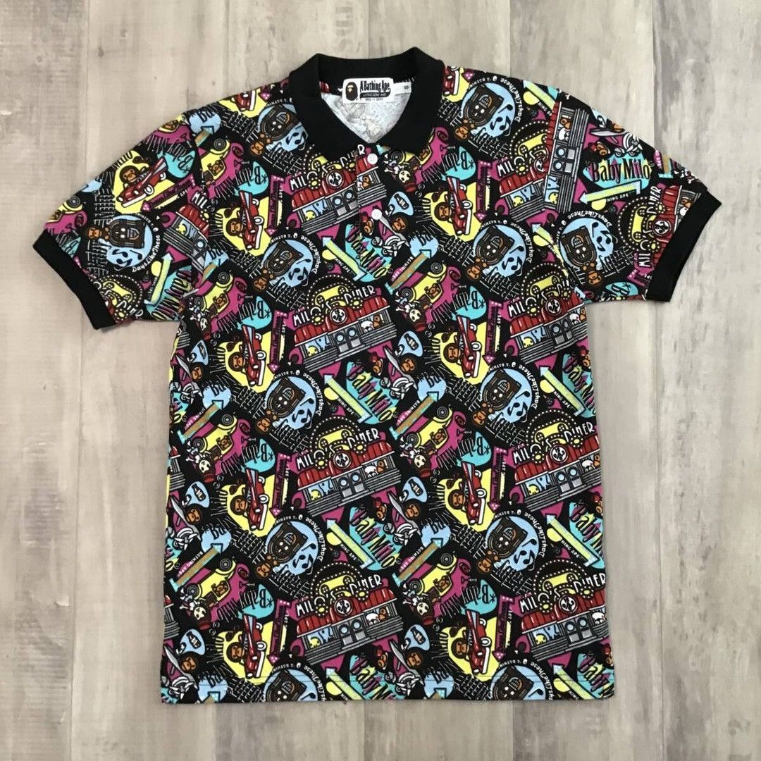 Bape BAPE Milo Cadillac Polo Shirt a bathing ape NIGO Size US S / EU 44-46 / 1 - 1 Thumbnail