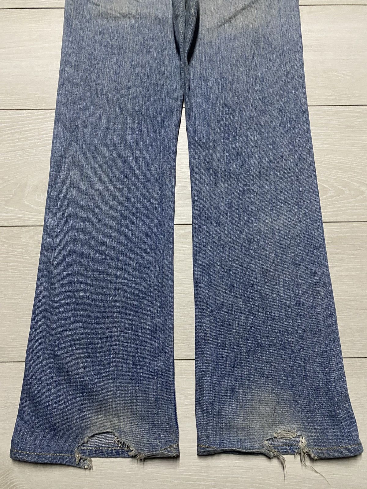 Tornado Mart Vintage Japanese Brand JC Studded Embroidered Cross Flare Size US 30 / EU 46 - 6 Thumbnail