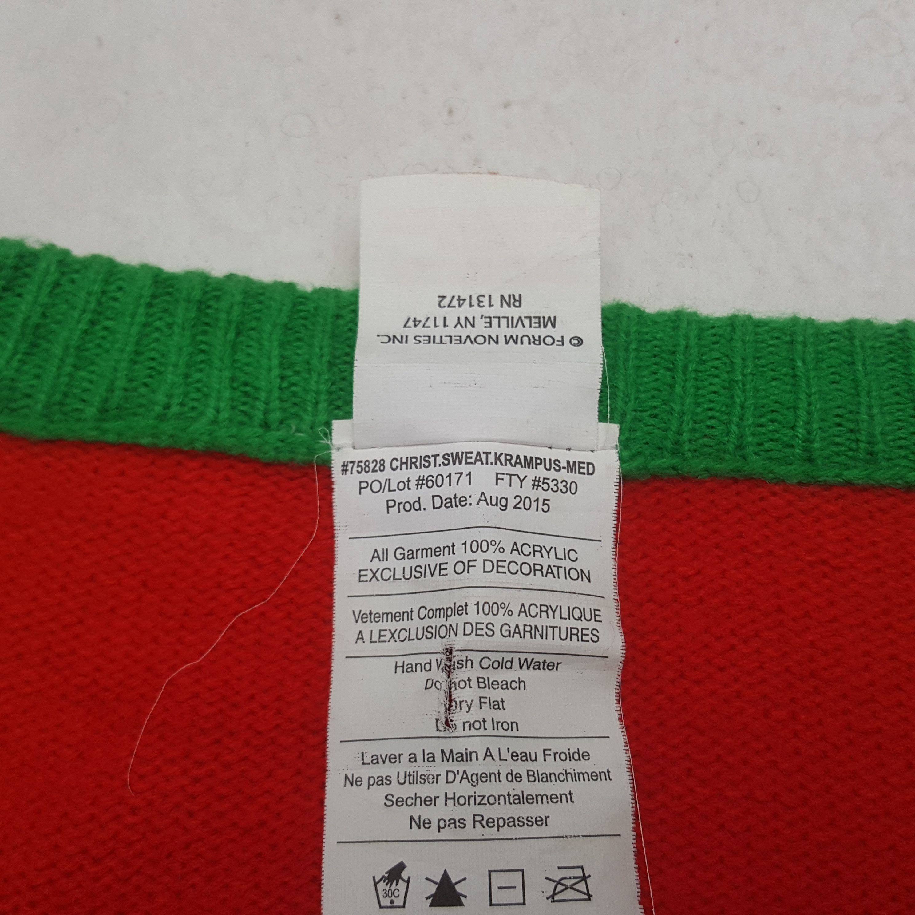 Designer Vintage Seasons Beatings Krampus Sweatshirt Size US M / EU 48-50 / 2 - 5 Thumbnail