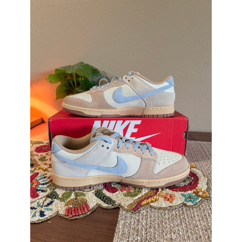 Nike Nike Dunk Low Sanddrift Light Armory Blue Coconut Milk Sail Size US 10 / EU 43 - 2 Thumbnail